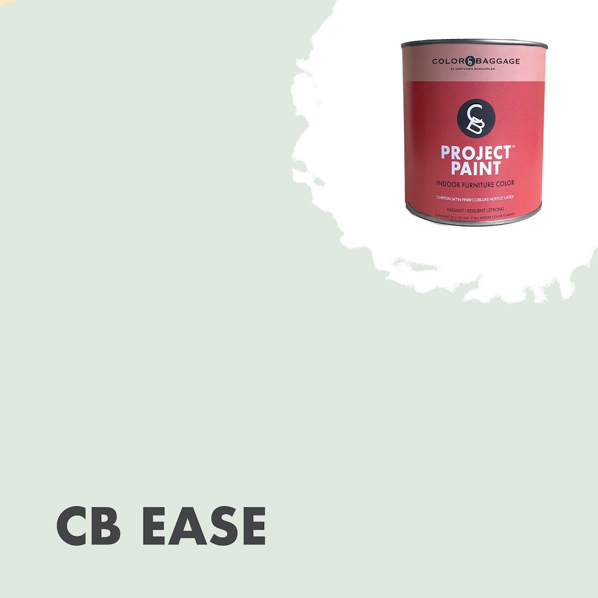 Color Baggage EASE-PIF-SAT-G Project Paint Indoor Satin Ease ( 1-gallon )