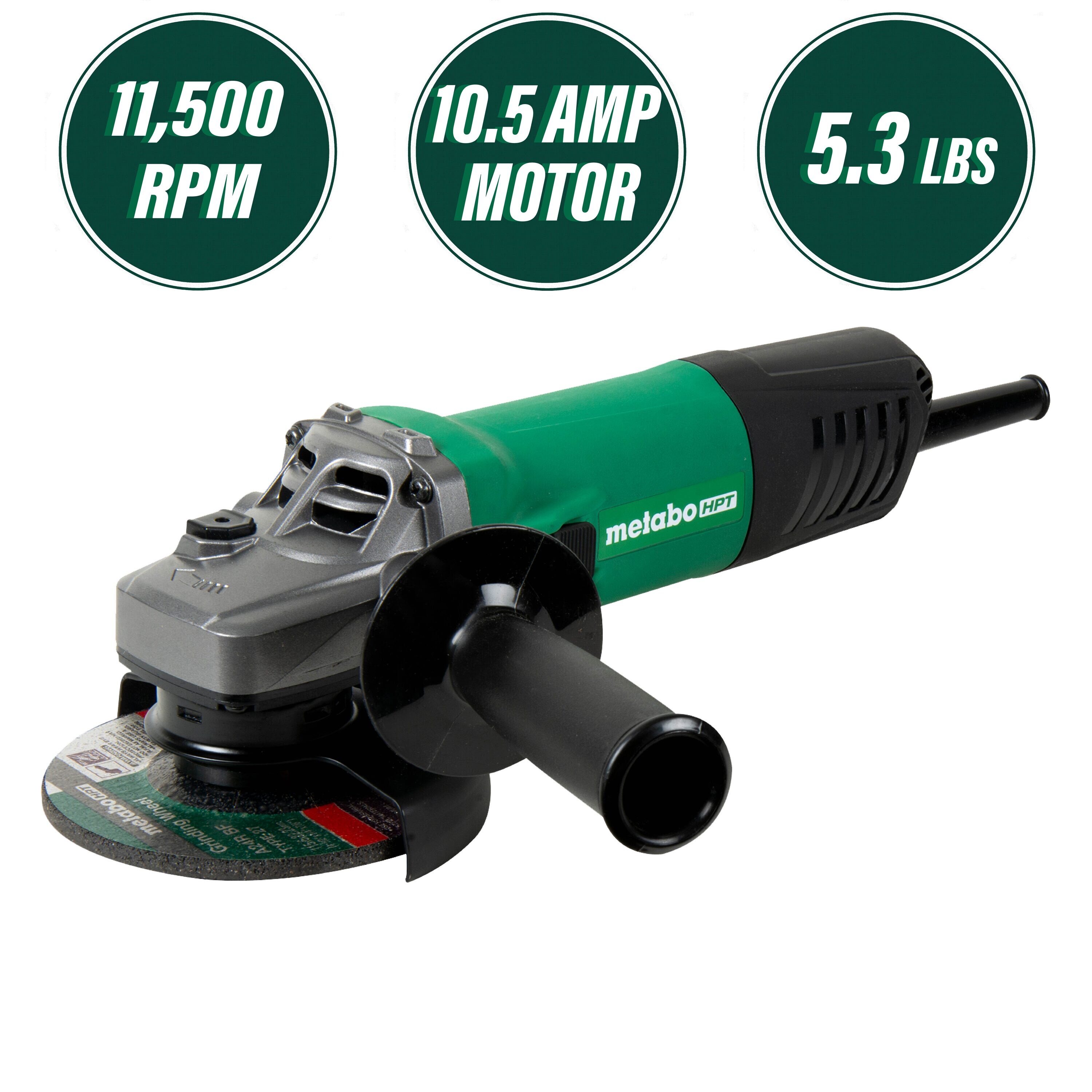 Metabo HPT G12SA4M Cordless-Grinders - View #2