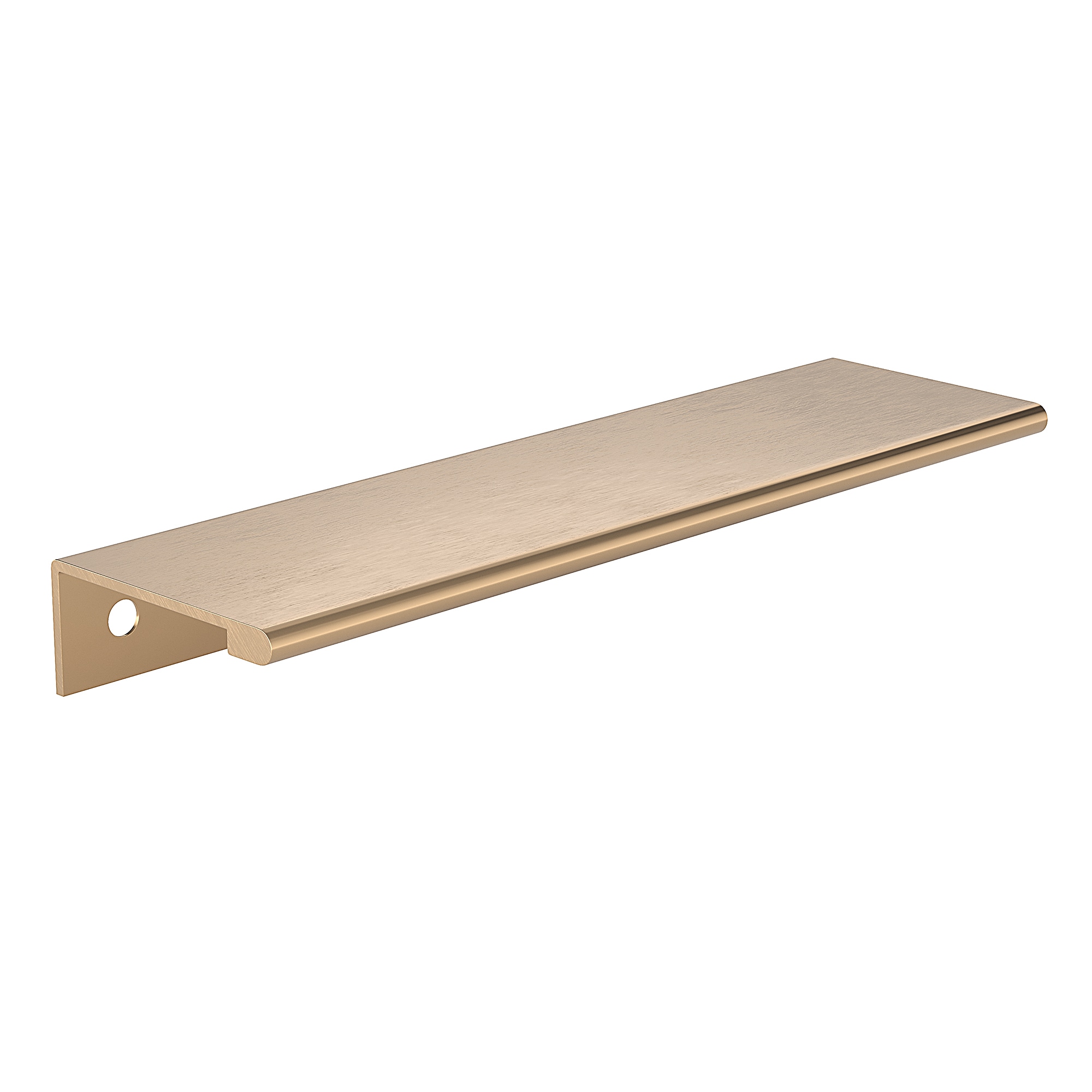 Richelieu BP9898128CHBRZ Lincoln 5-1/16-in , 128mm Center to Center Champagne Bronze Rectangular Edge