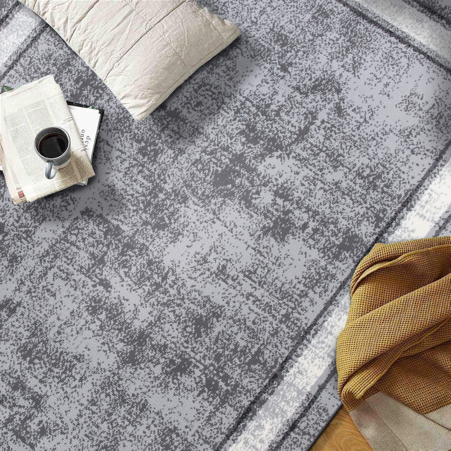World Rug Gallery 3007GRAY8X10 rugs - View #7