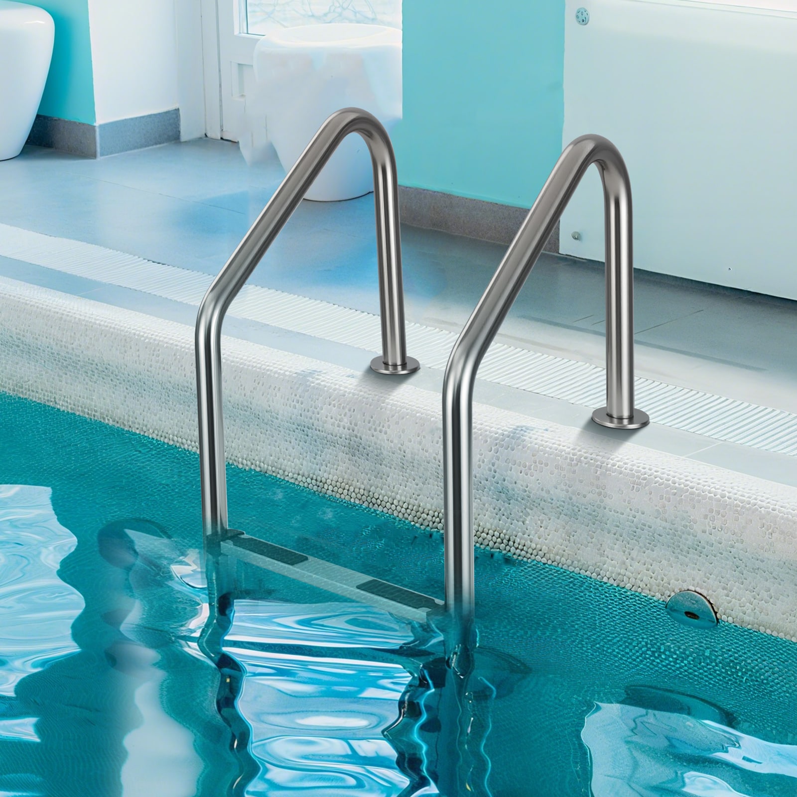 Slickblue D-CO-00521PN Above-Ground-Pool-Lad-Steps - View #4