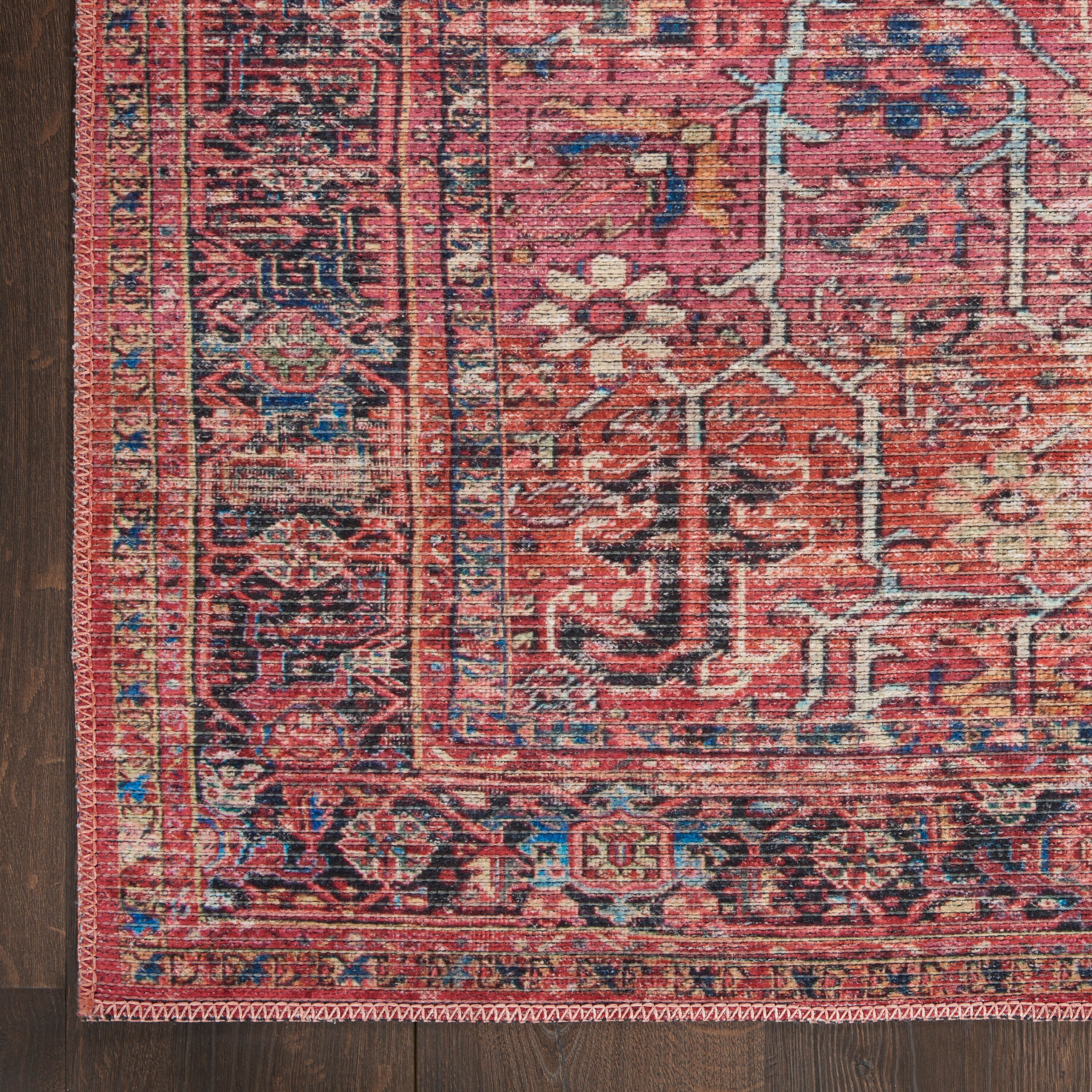 Amelia Multicolor Persian Style Chenille And Jute Area Rug