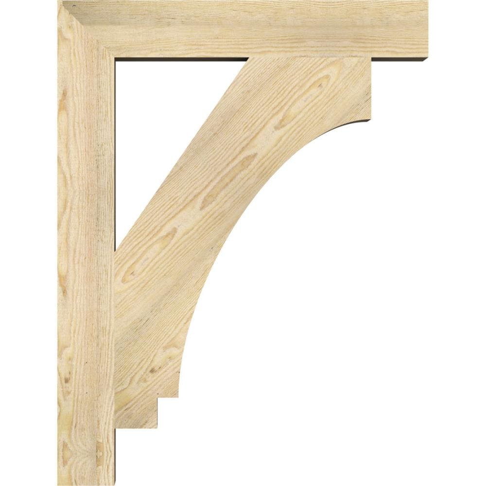Ekena Millwork BKT04X26X34IMP05RDF Exterior-Brackets-Braces - View #2