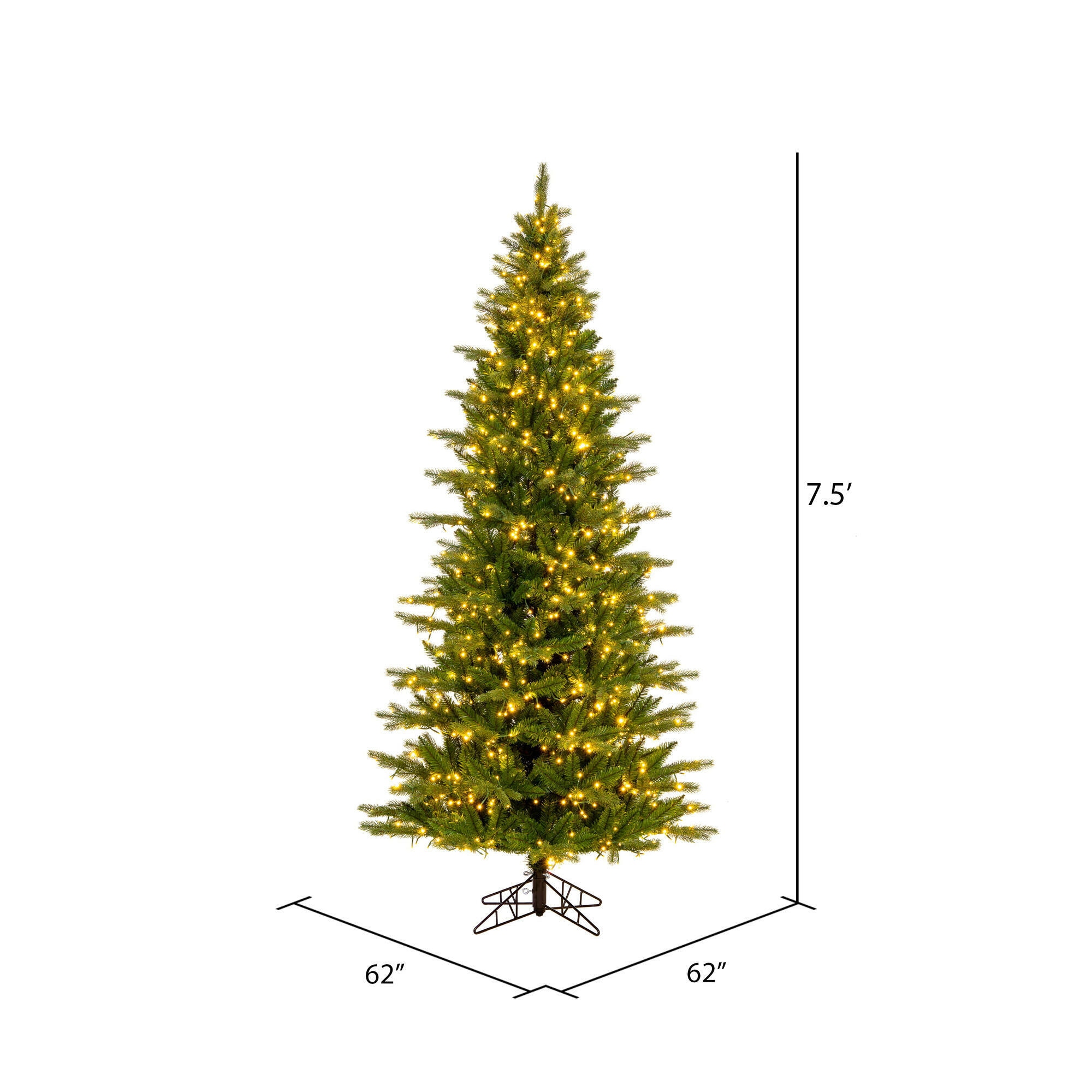 Vickerman K186278LEDCC Artificial-Christmas-Trees - View #3