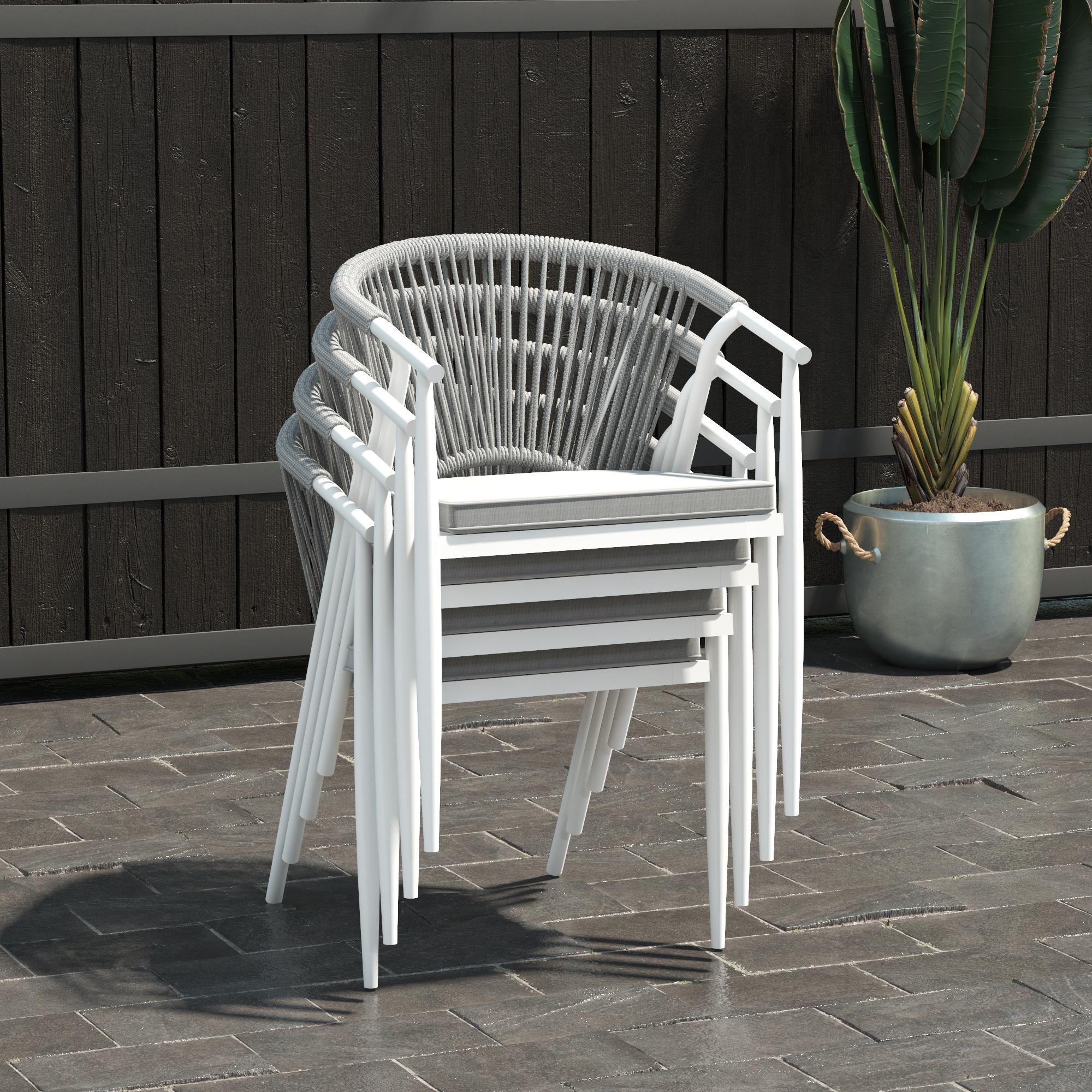 Cosco 88287WHGE Patio-Dining-Sets - View #6