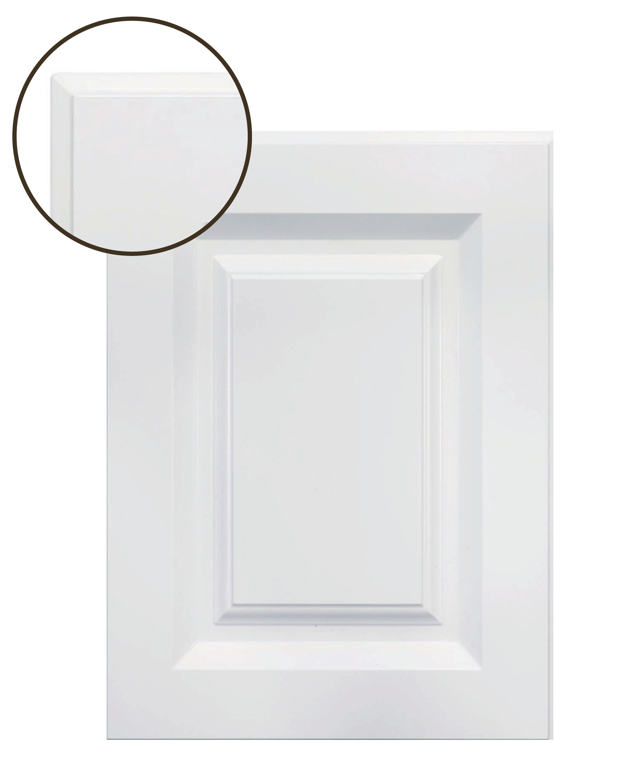 Surfaces 16 In W X 28 H Rigid Finished Square Wall Cabinet Door Fits 18 30 Box The Kitchen Doors Department At Lowes Com