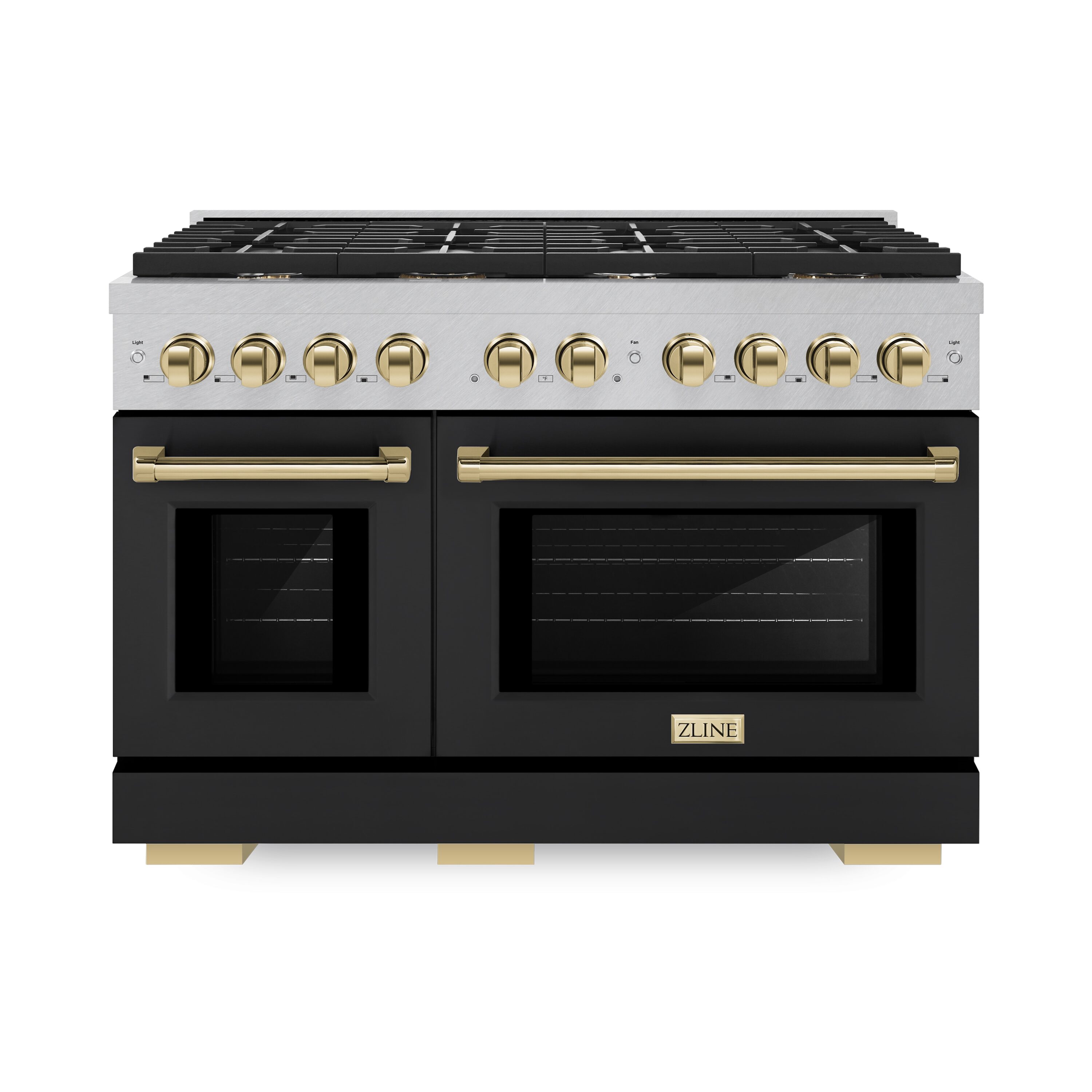 ZLINE KITCHEN & BATH SGRSZ-BLM-48-G Double-Oven-Gas-Ranges - View #2