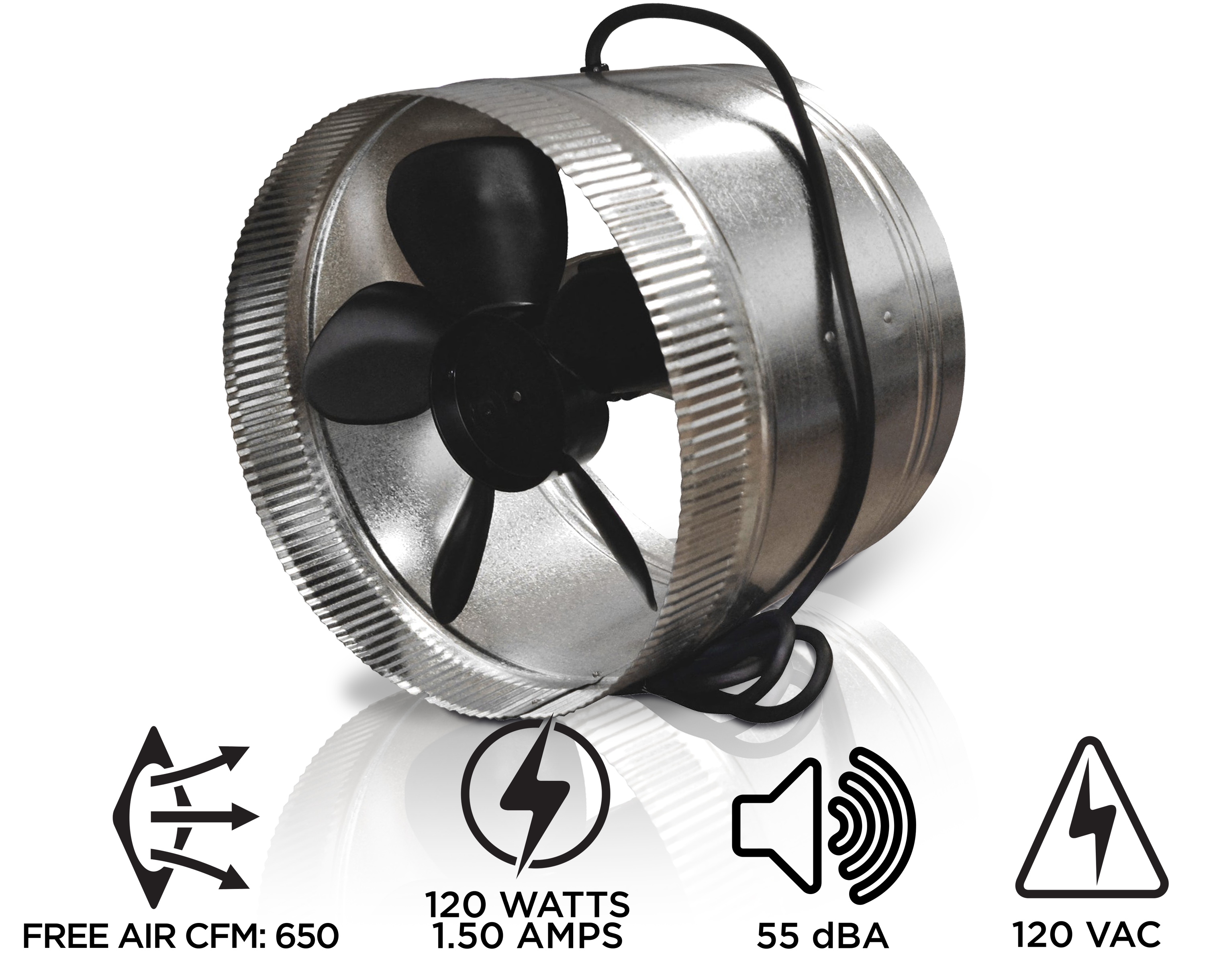 SUNCOURT DB212C Duct-Fans - View #3