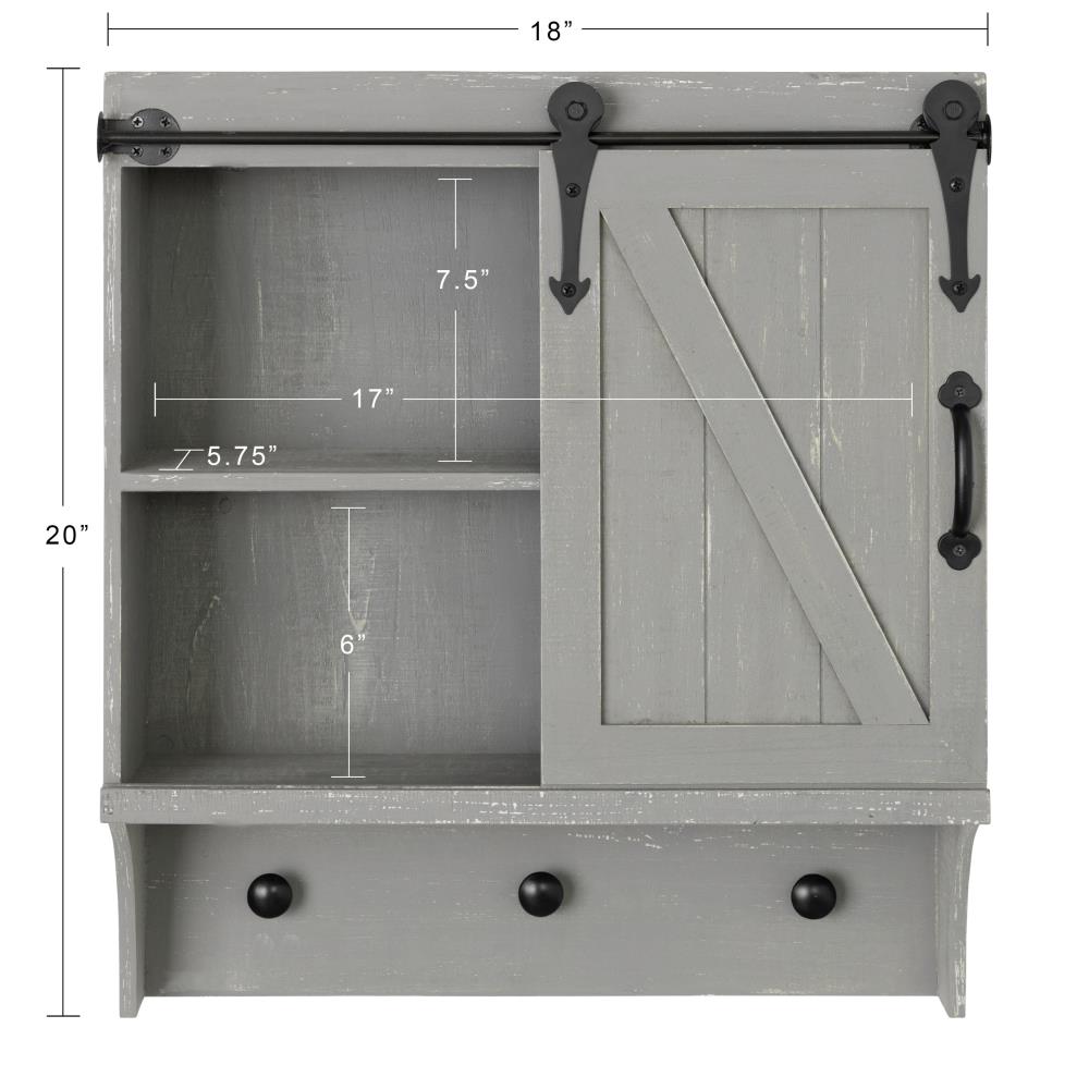 Kate and Laurel 217209 Wall-Mounted-Shelving - View #3