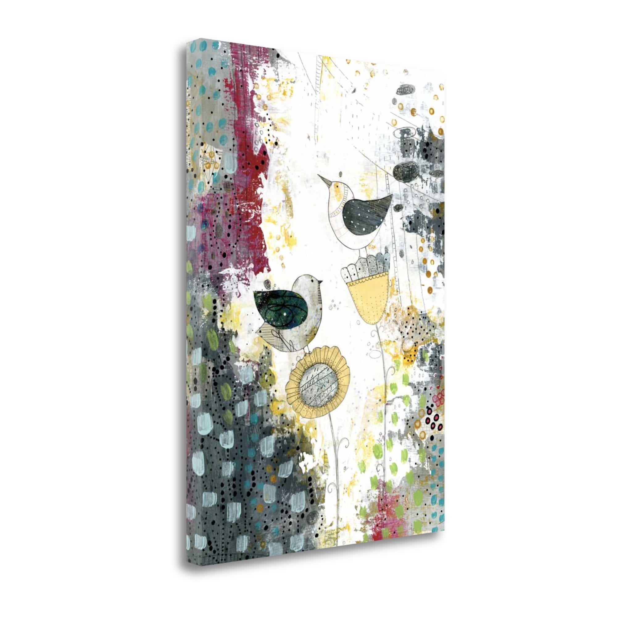 Tangletown Fine Art SBSO1074-1724C 24-in H x 17-in W Animals Print on Canvas