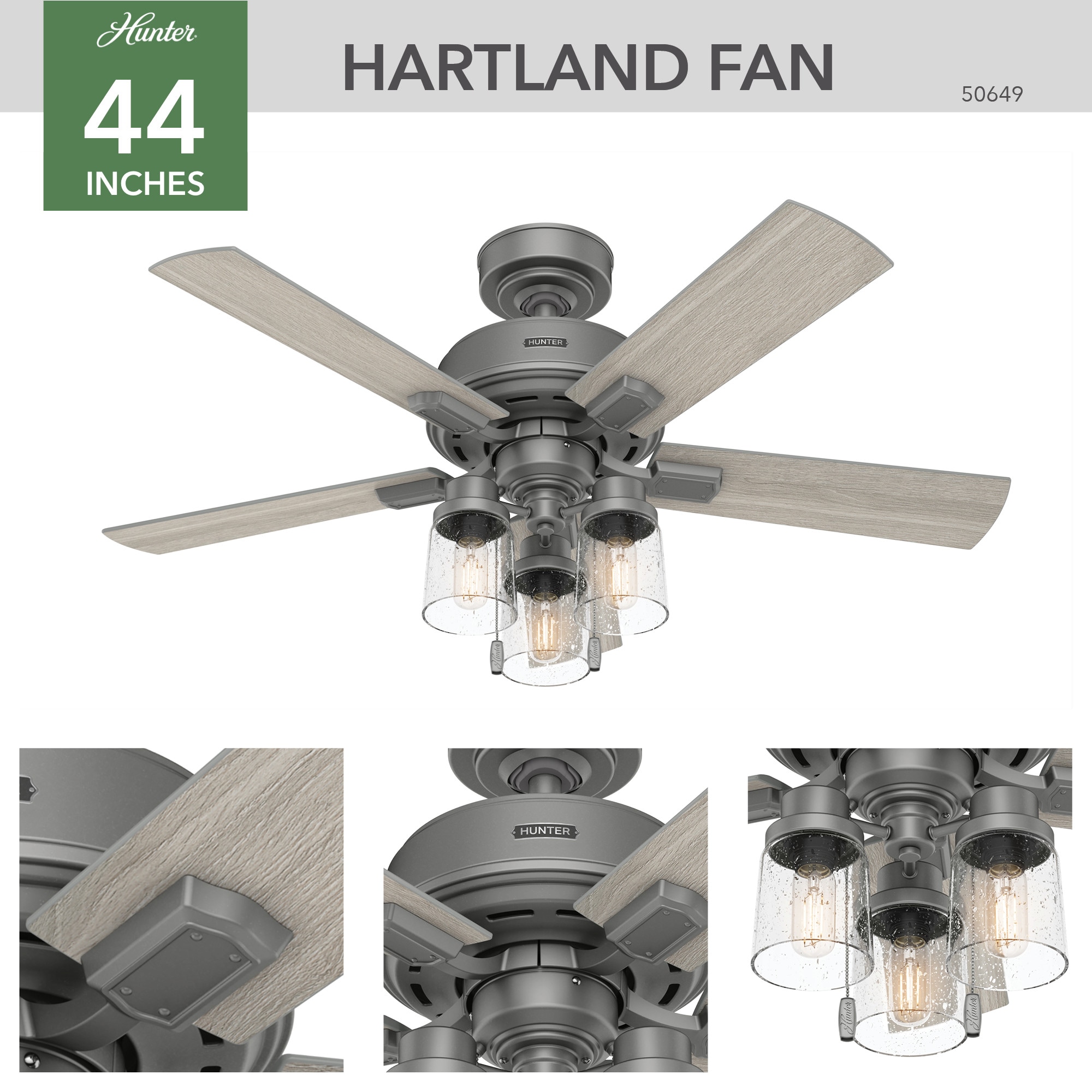 Hunter 50649 Ceiling-Fans - View #4
