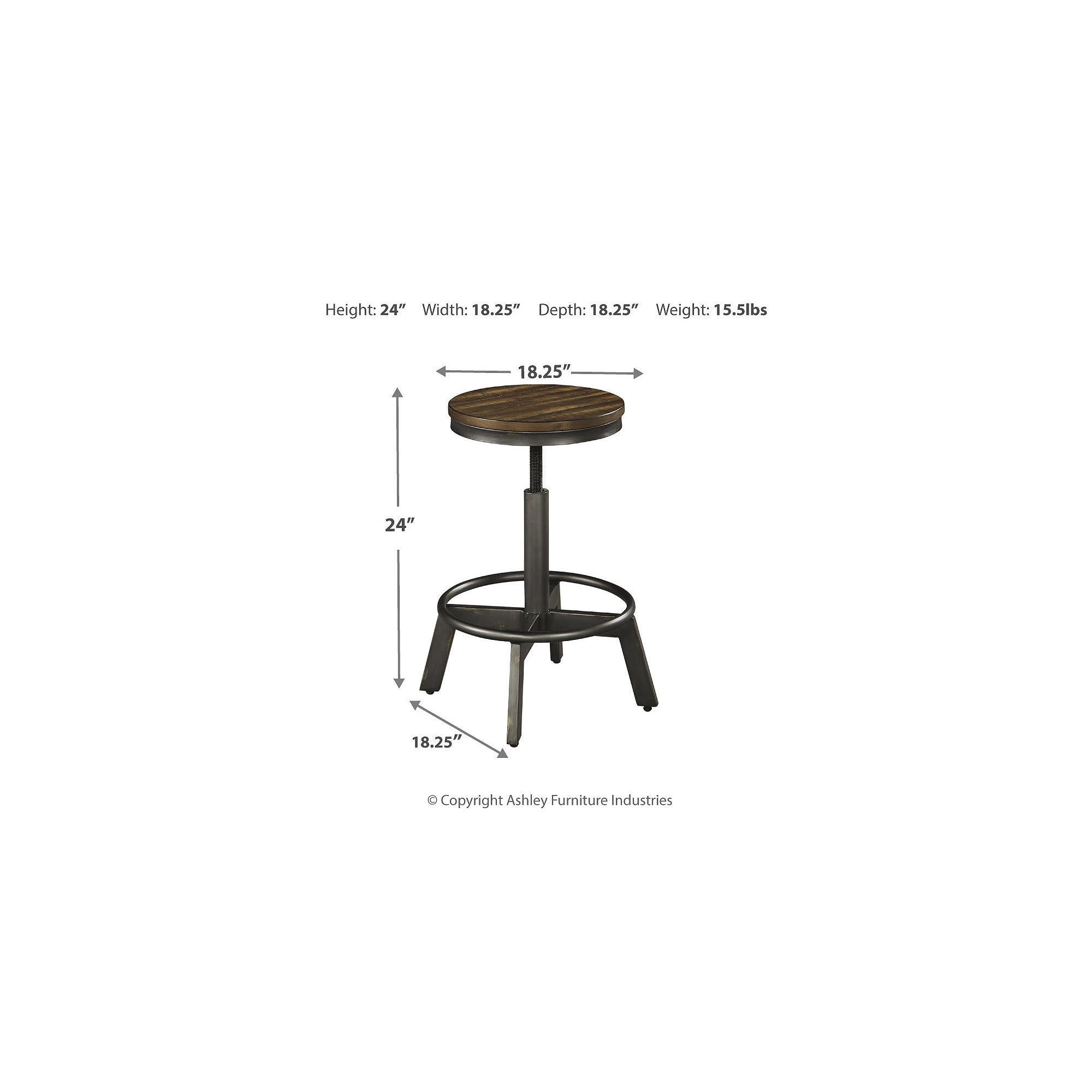 Signature Design by Ashley 420-044D stools - View #4