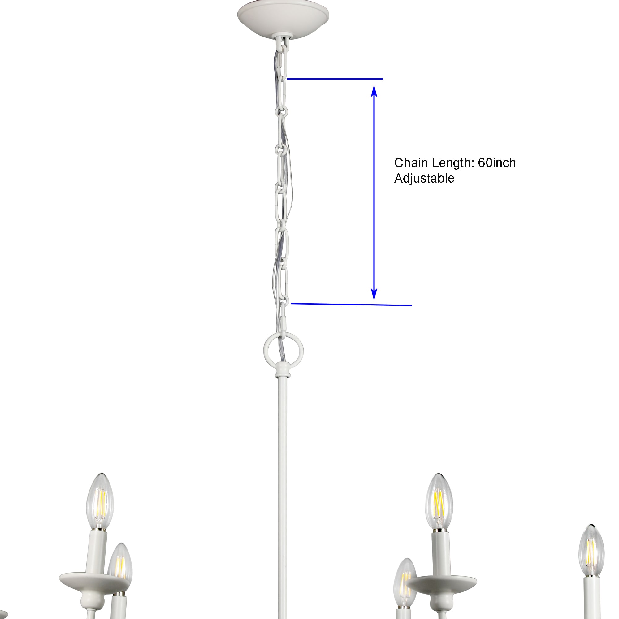 allen + roth KMM9106AX-01 WH Pendant-Lights - View #7