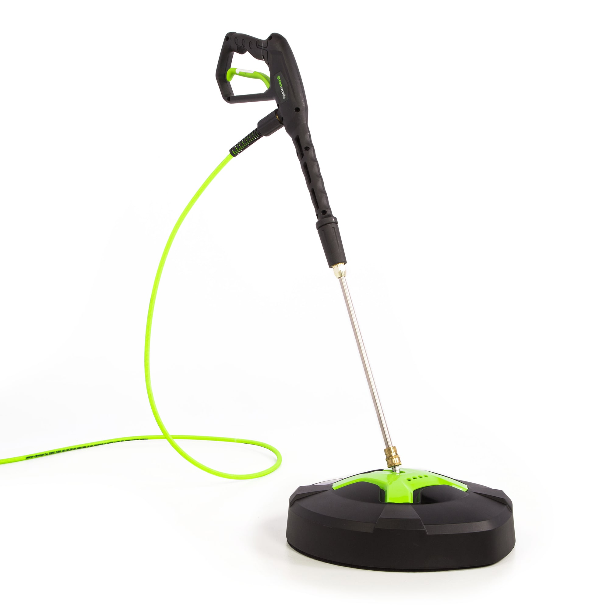 Greenworks 15 in up to 3100 PSI Rotating Surface Cleaner for Gas and Electric Pressure Washers in the Pressure Washer Surface Cleaners department at Lowes