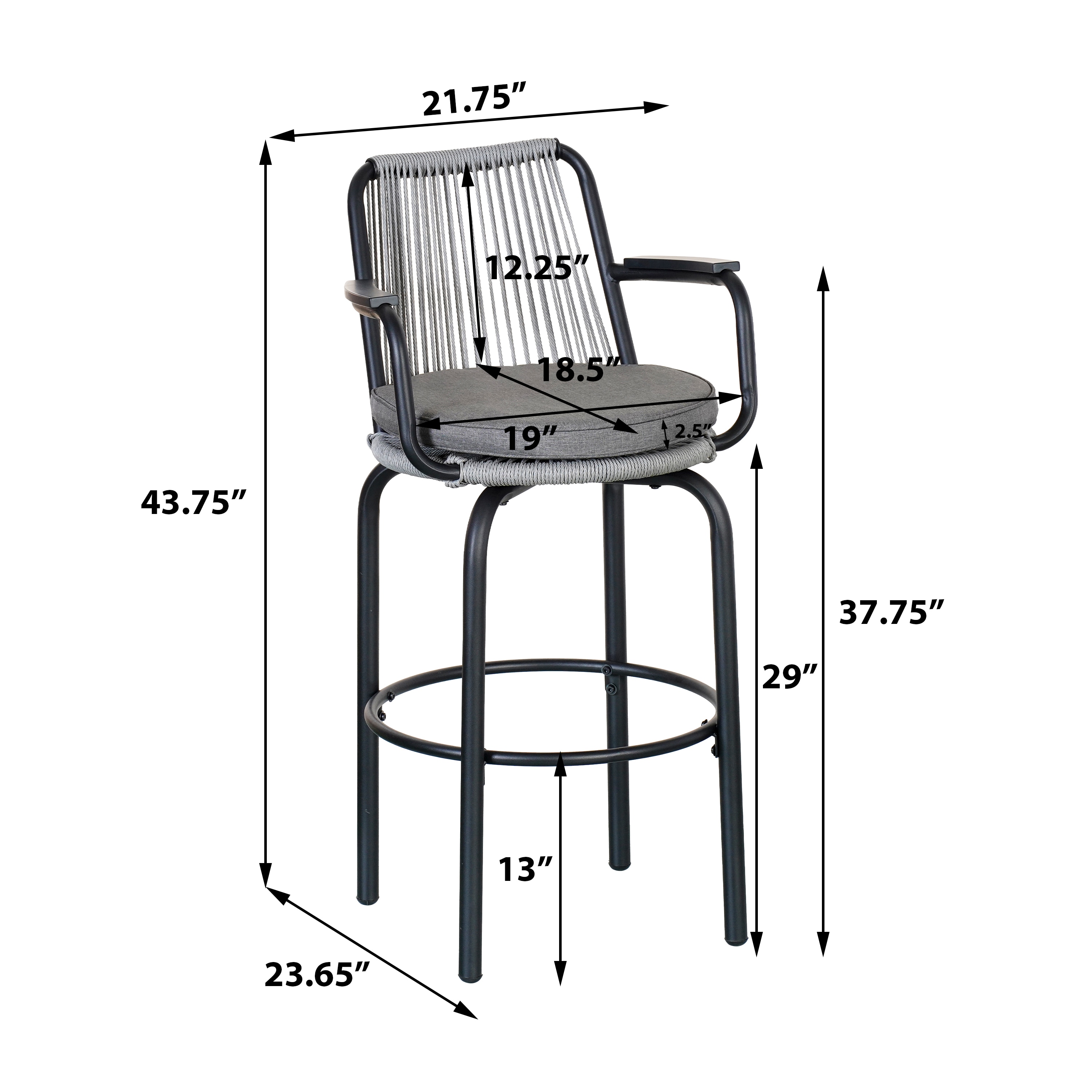 Christopher Knight Home 324674 Patio-Chairs - View #11