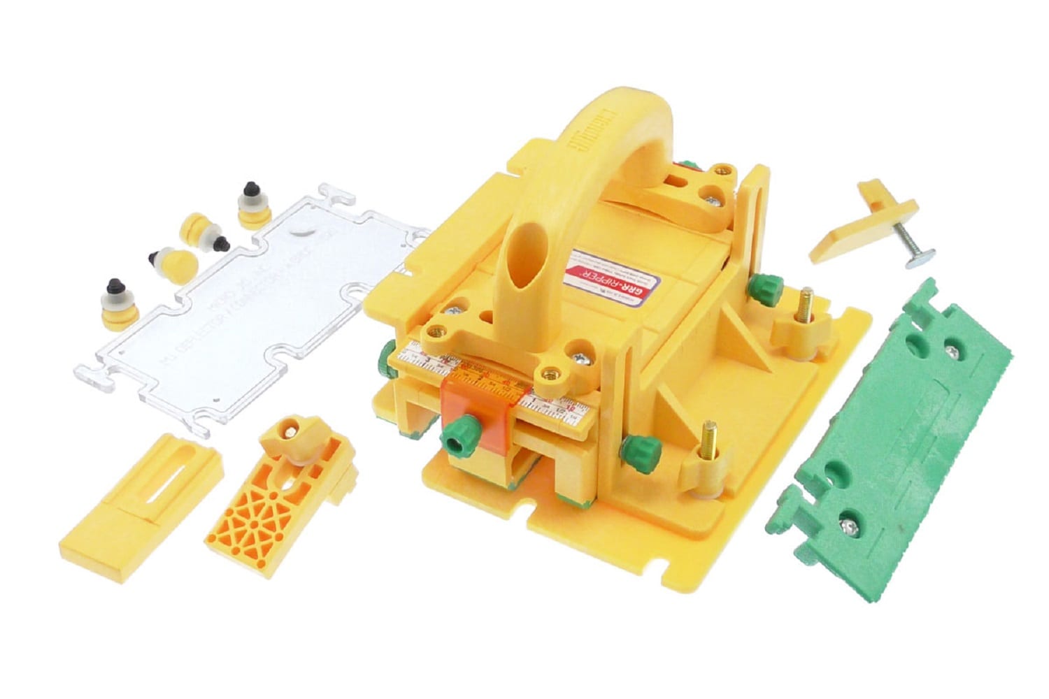 MICROJIG GR-300MAX GRR-RIPPER MAX Pushblock with SafeRip Kit for Table Saws Router Tables Jointers and Band Saws Provides Precision Control Safety and Versatility for Woodworking