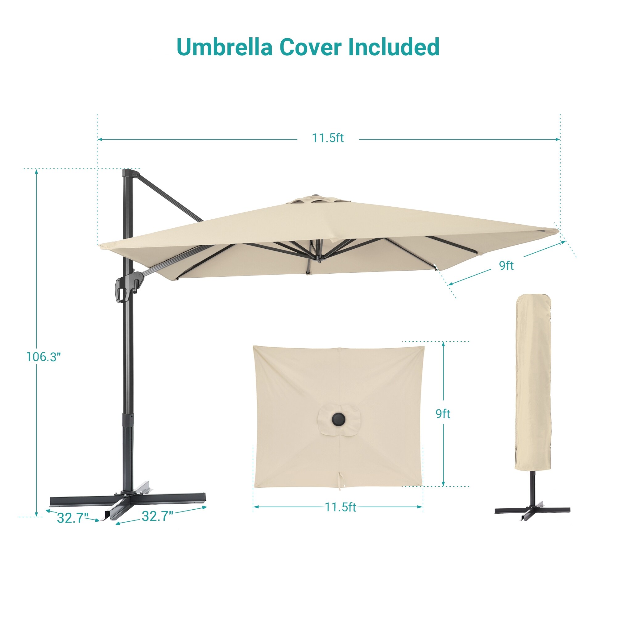 ACEGOSES LW-1159SD Umbrellas-2 - View #2