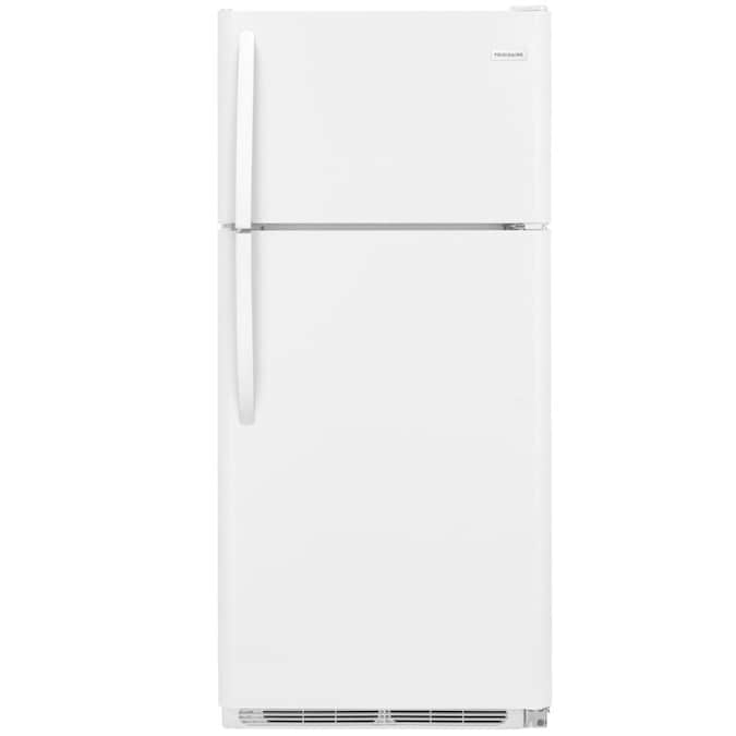 Frigidaire 18-cu ft Top-Freezer Refrigerator (White)