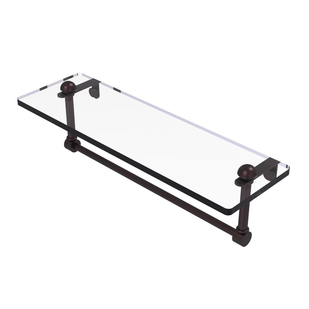 Allied Brass RC-1/16TB-ABZ Antique Bronze Wall mount Bathroom Shelf ( 16-in x 5-in x 5-in )