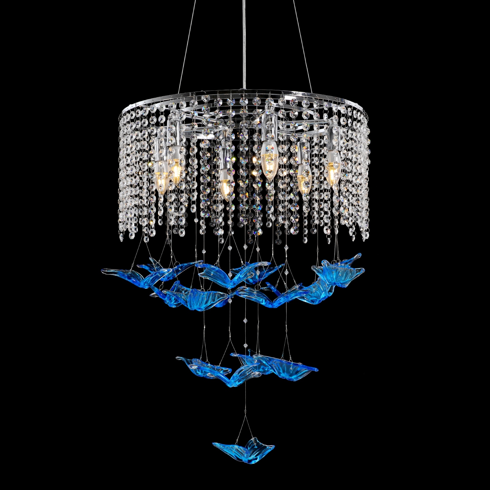 Oukaning HG-LMLZBY-5159-US Pendant-Lights - View #3