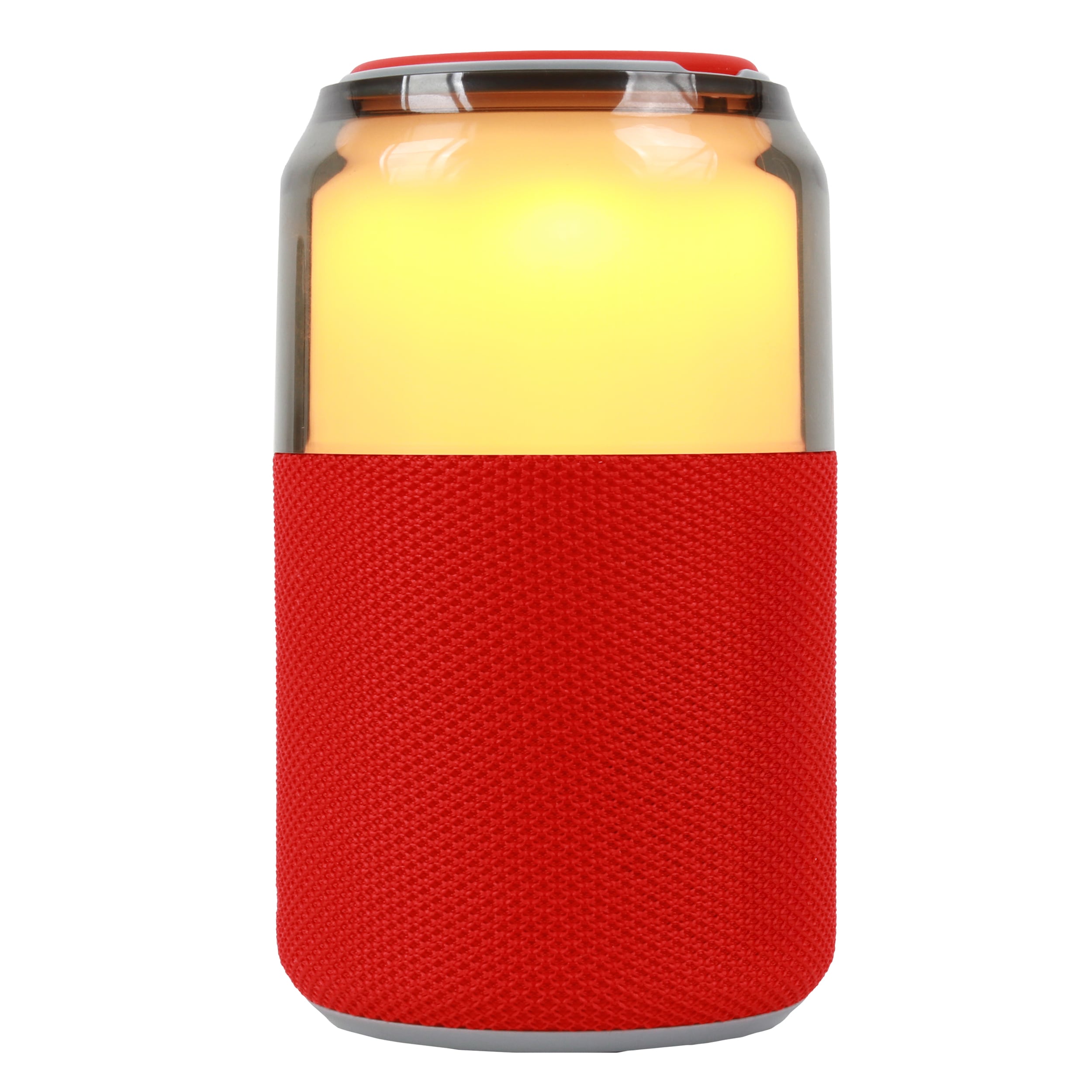 Supersonic  SobaBoom Multi-Color Glowing Speaker in Red with LED Lights