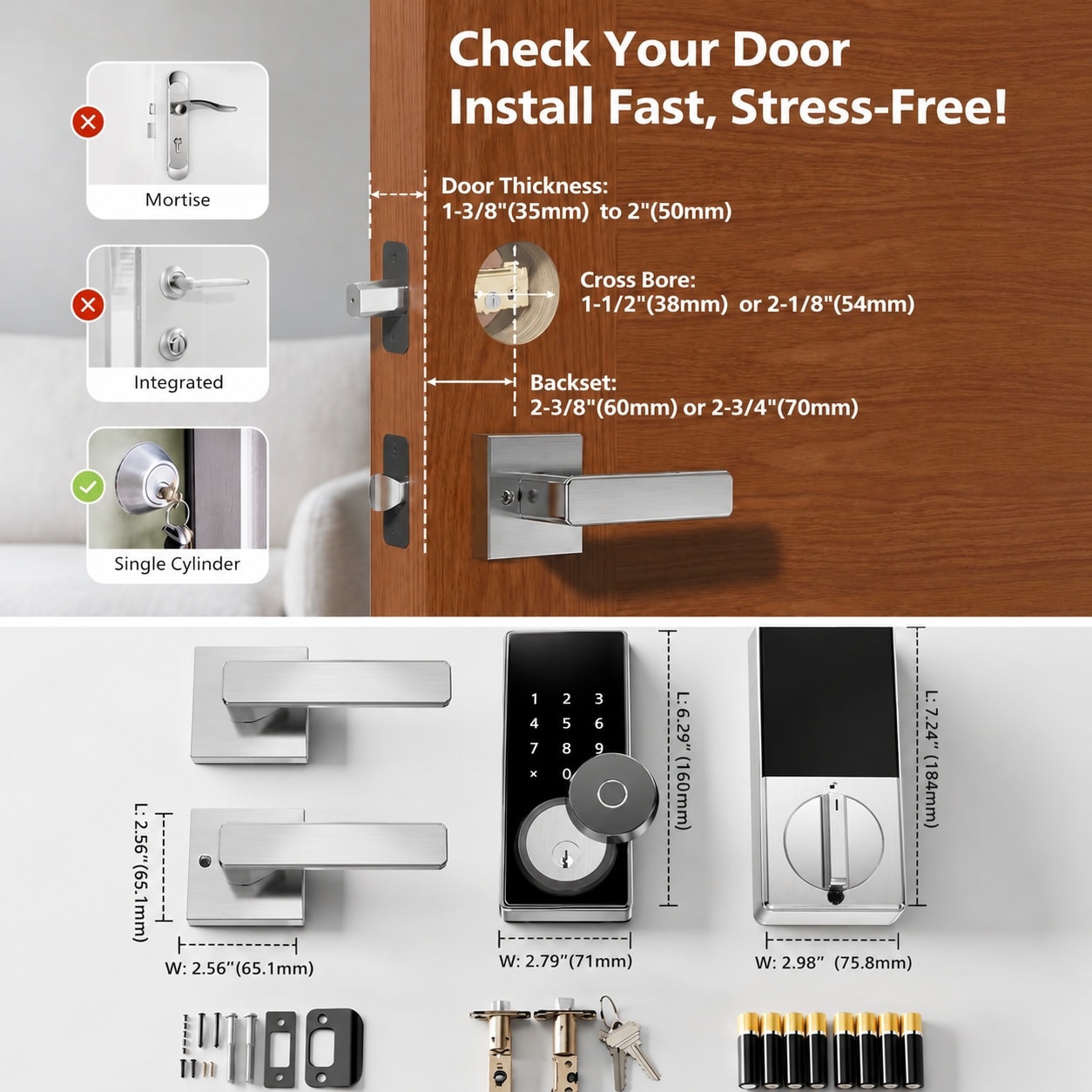 Ahfiwaso LAH0711H066 Electronic-Door-Locks - View #7
