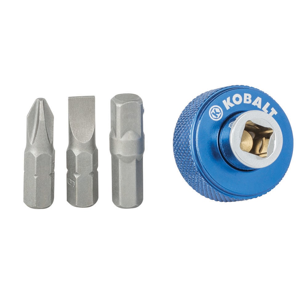 Kobalt 85164 4 -Piece 1-in Multi-Bit Screwdriver Set