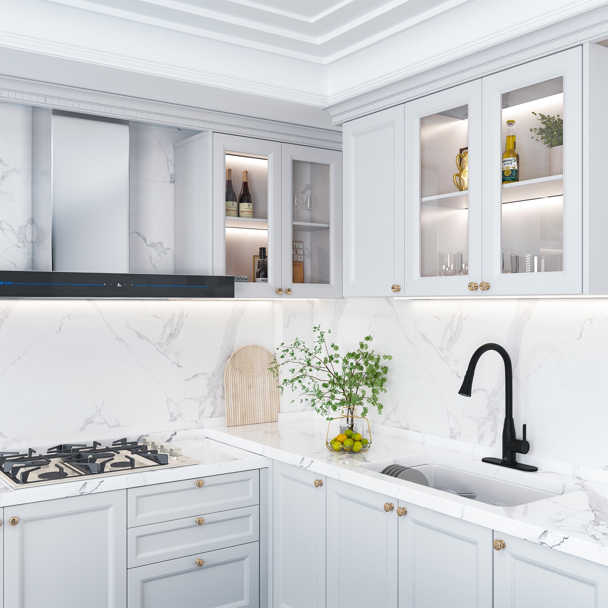 Clihome DG-KF13NS Kitchen-Faucets - View #4