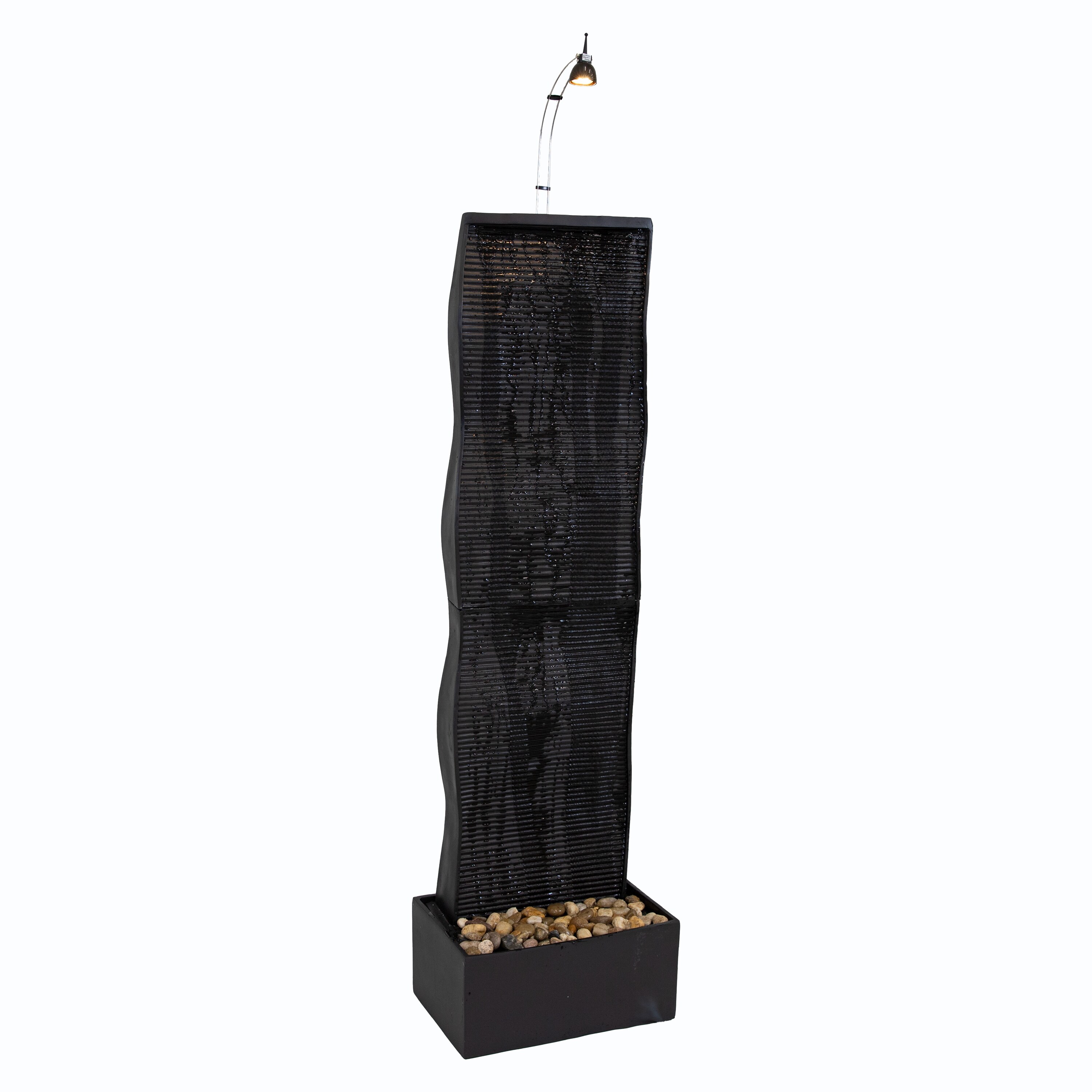 Sunnydaze Decor GSI-6051 56-in H Resin Outdoor Fountain Statue Pump Included