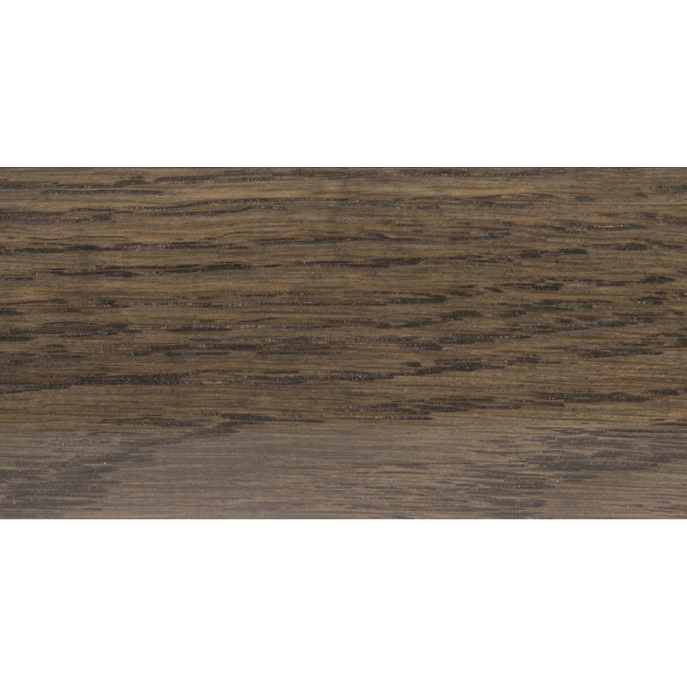 Flexco Mount Castle Charcoal 0.46-in T x 2-in W x 78-in L Solid Wood Floor T-moulding