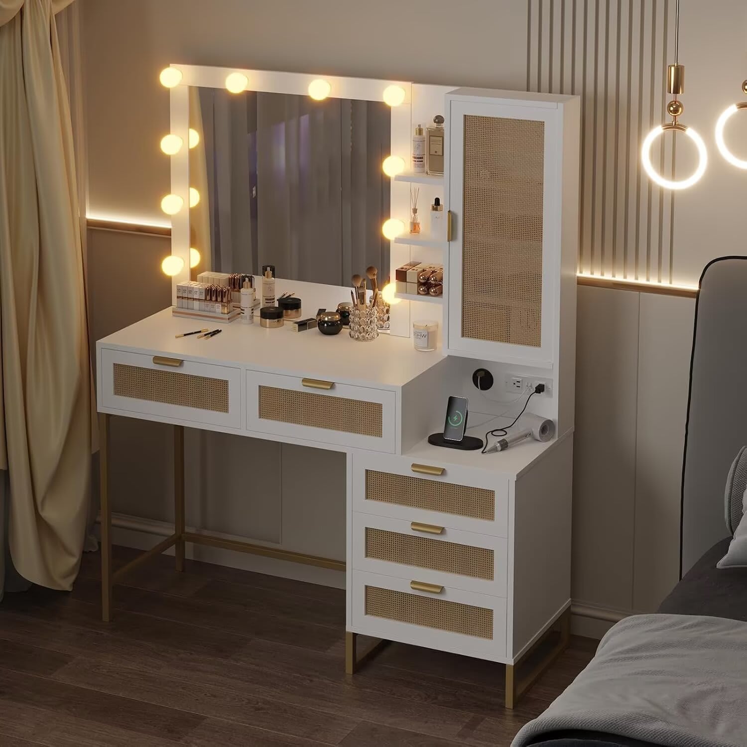 Qeetex JXNAG-PHO-12MDOZ7S Bedroom-Vanities - View #6
