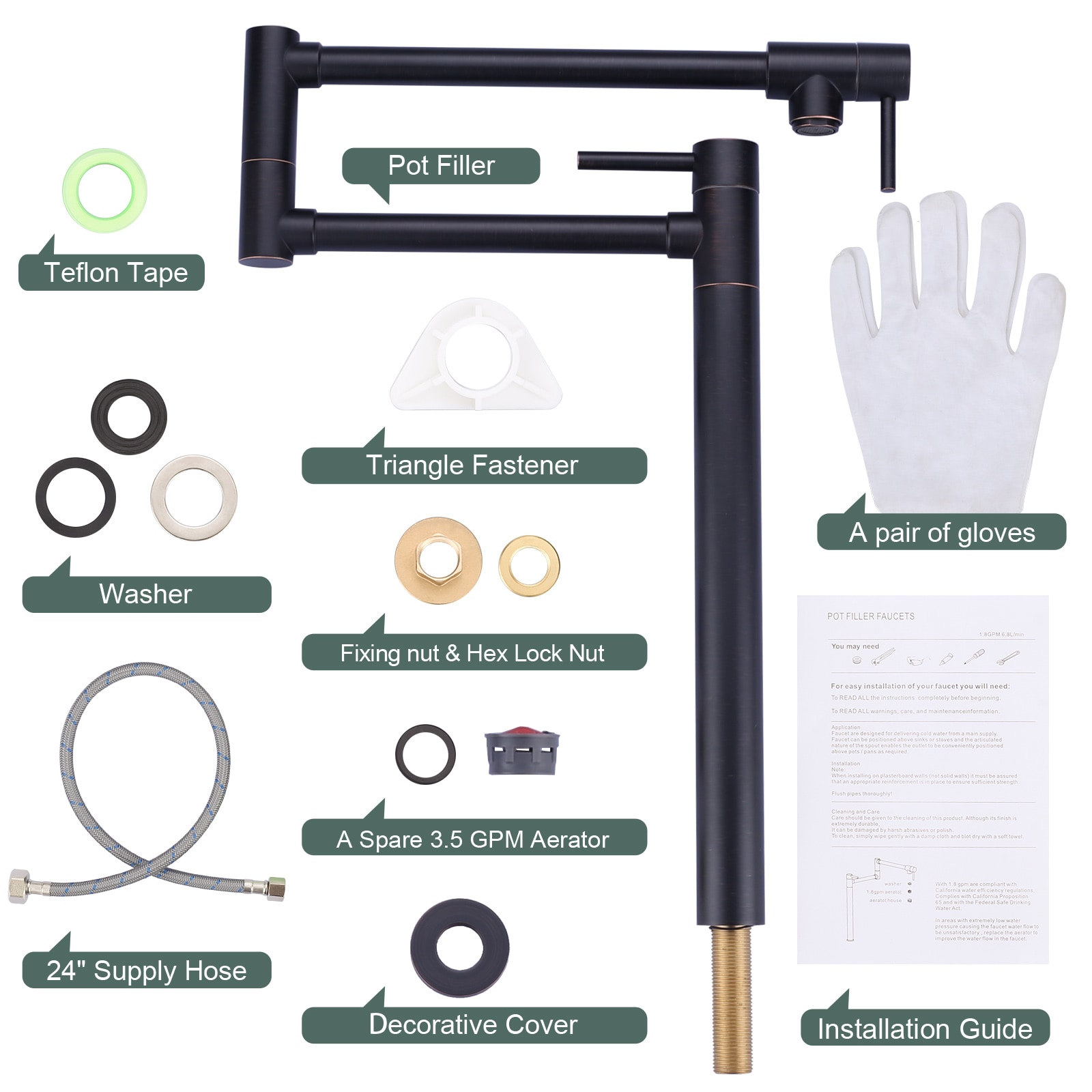 WOWOW 2315000RB Kitchen-Faucets - View #6