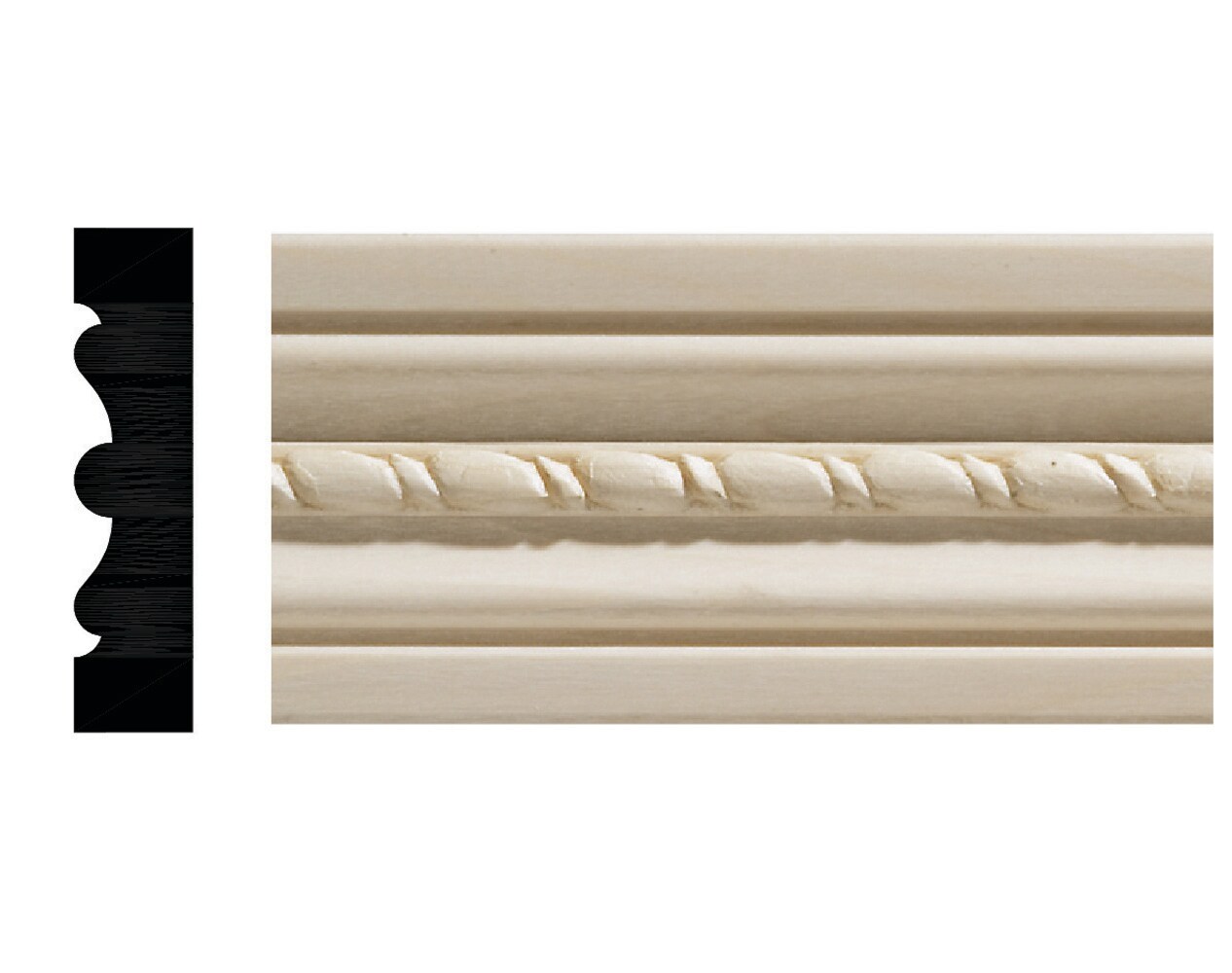 Ornamental Mouldings 1124-4FTWHW Window-Door-Casings - View #3