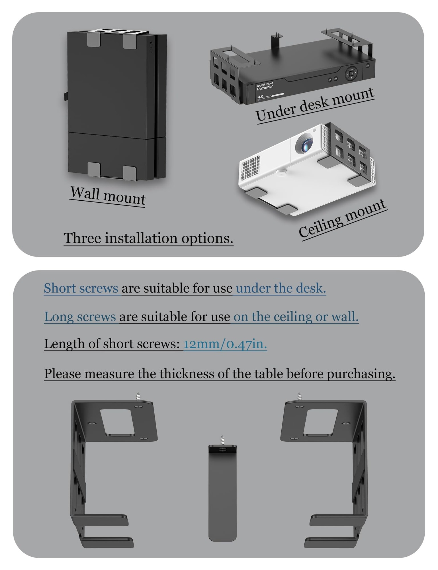 Vrbgify LVG0803V272 Projector-Mounts - View #5