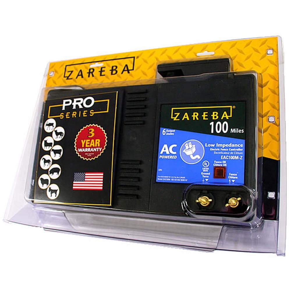 Zareba Systems 100 Mile AC Powered Low Impedance Charger 100-Mile Ac ...