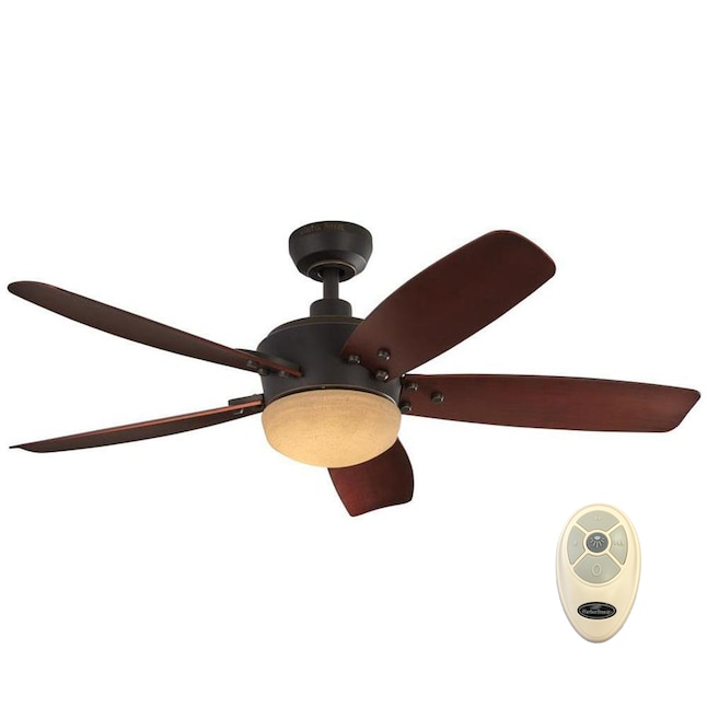 Harbor Breeze Saratoga 48 In Oil Rubbed, Outdoor Ceiling Fan Blades That Won T Warp