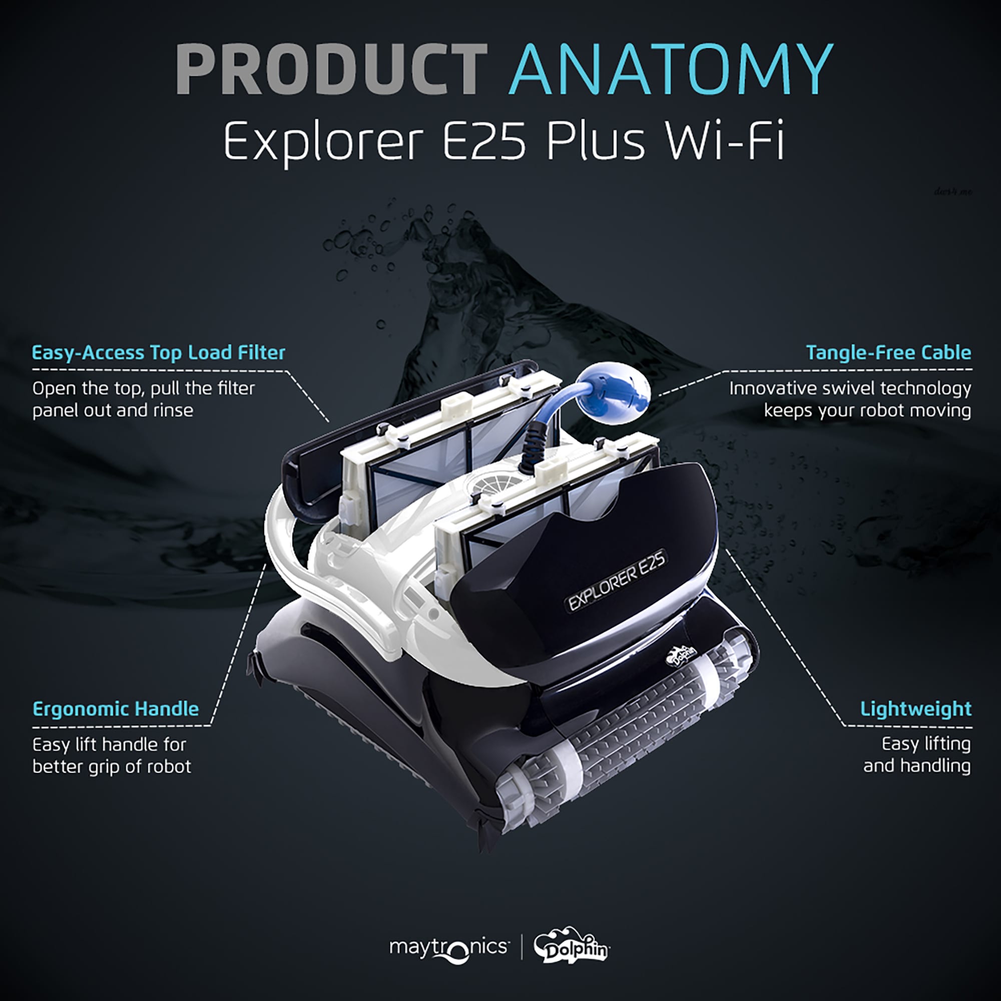 Dolphin EXPLORER E25 Pool-Vacuums - View #5