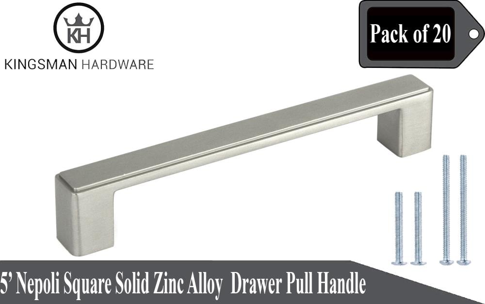 Kingsman Hardware NEPOLI-5-20 Cabinet-Pulls - View #2