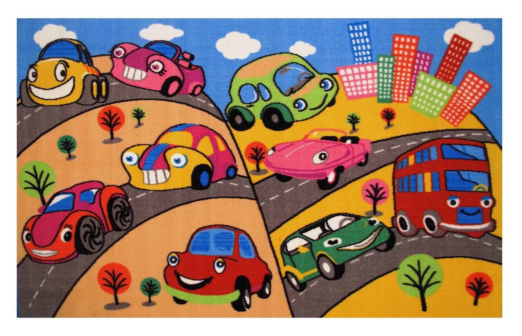 Fun Rugs FT-517 3958 Fun Time 3 X 4 (ft) Multi-color Indoor Area Rug