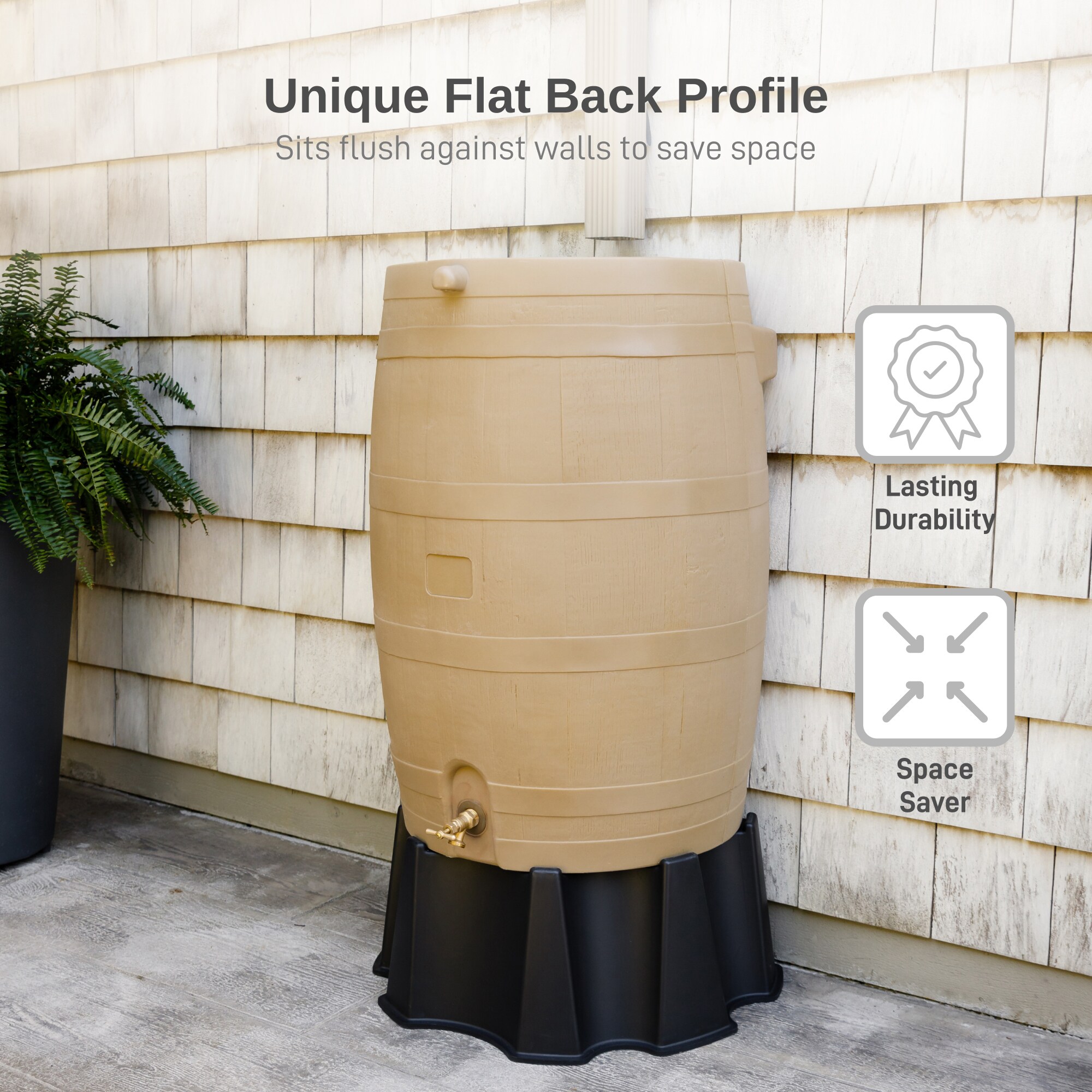 RTS Home Accents 551000100A5481 Rain-Barrels - View #5