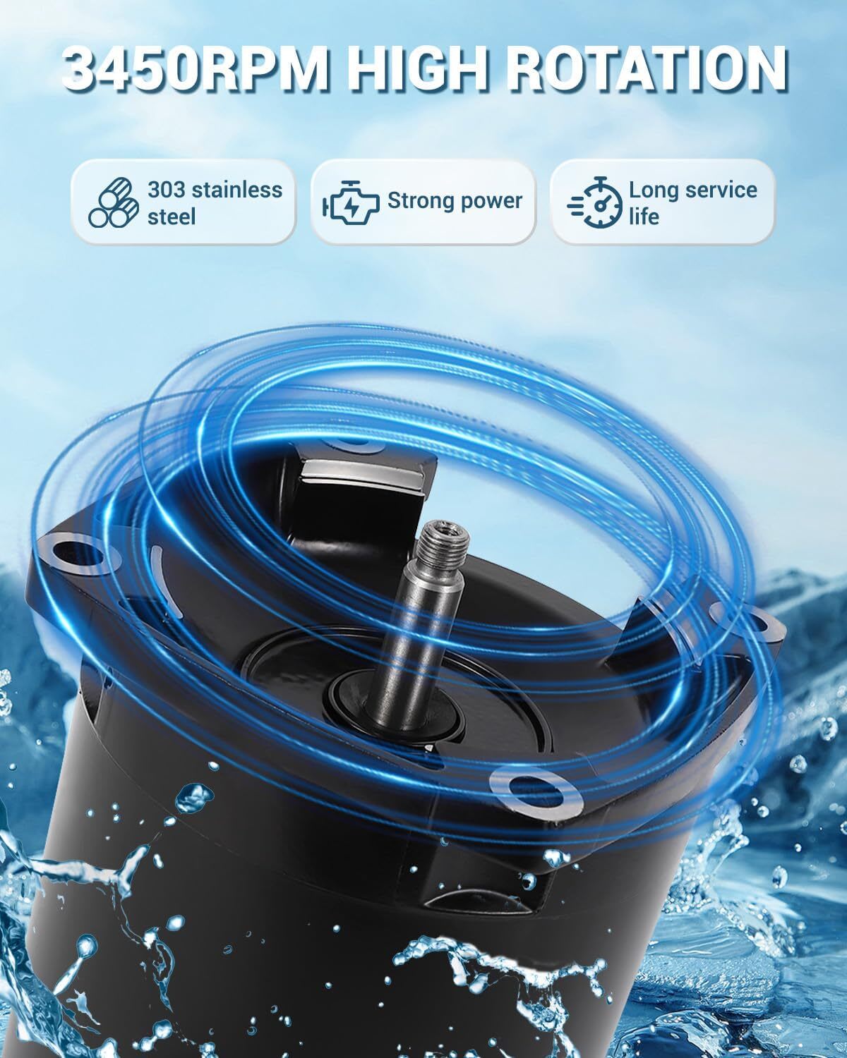 Qeetex GGL-PPG-33DM9FBL Pool-Pumps - View #3