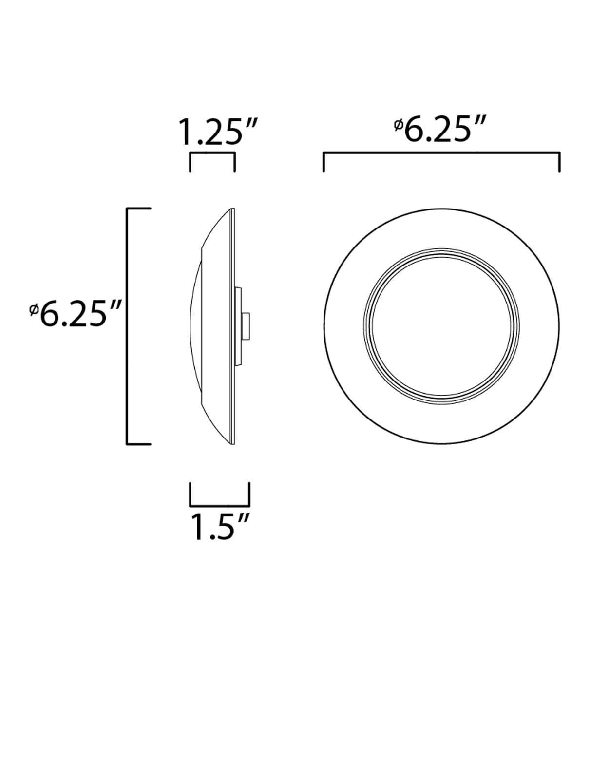 Maxim Lighting 57631WTWT flushmounts - View #2