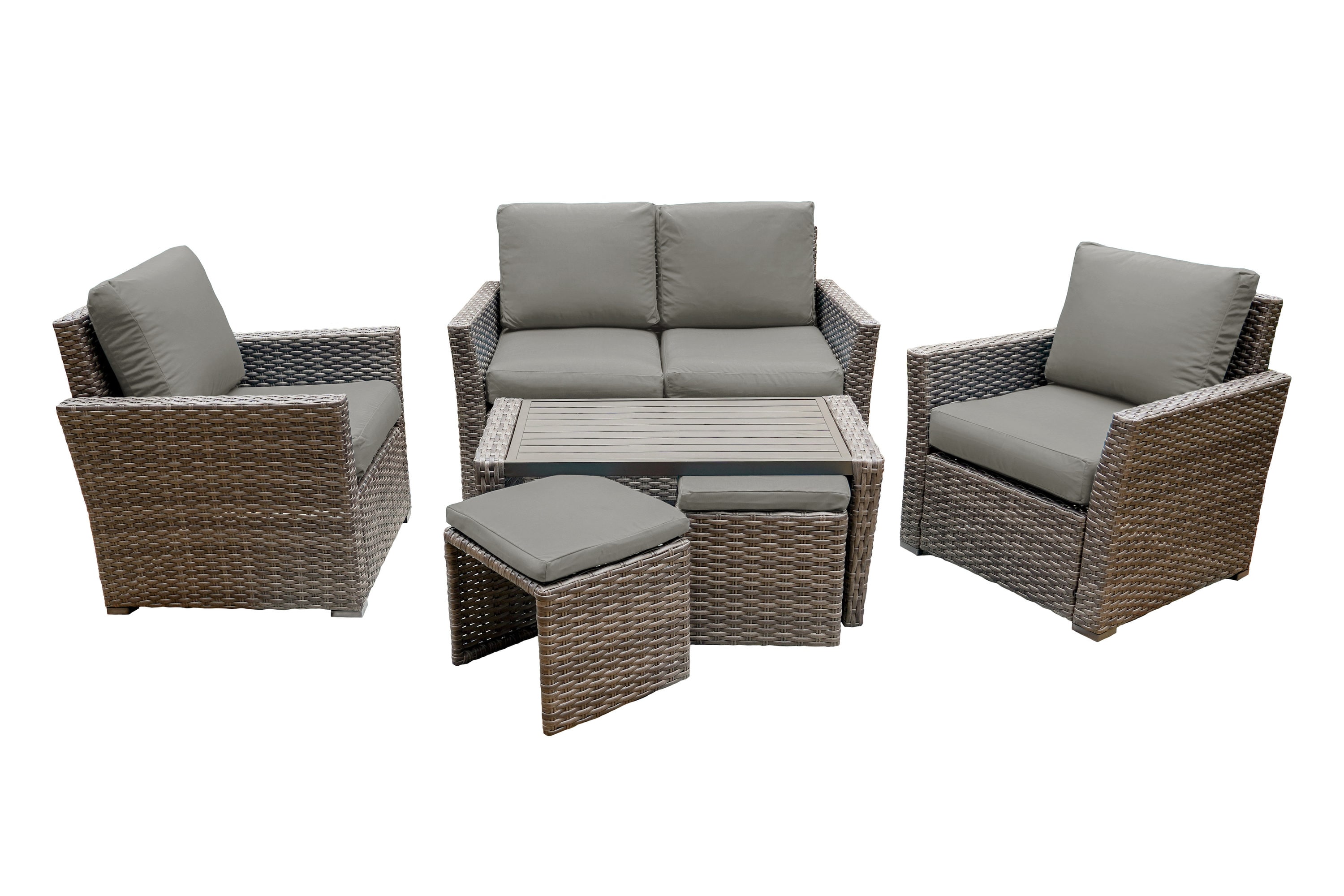 Leisure Made 844019-GRY Patio-Conversation-Sets - View #3