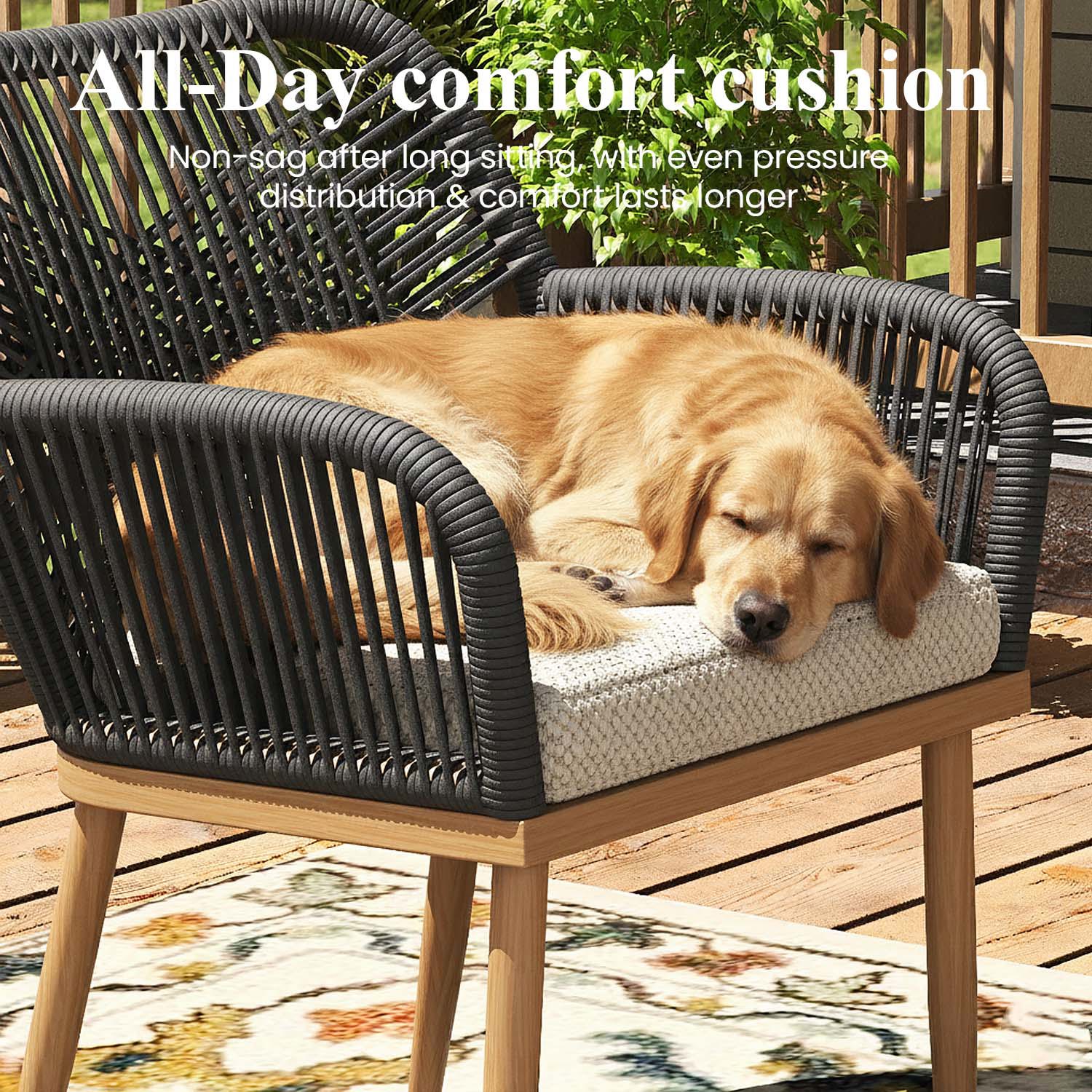 LayinSun CY03-PDS6340 Patio-Dining-Sets - View #3