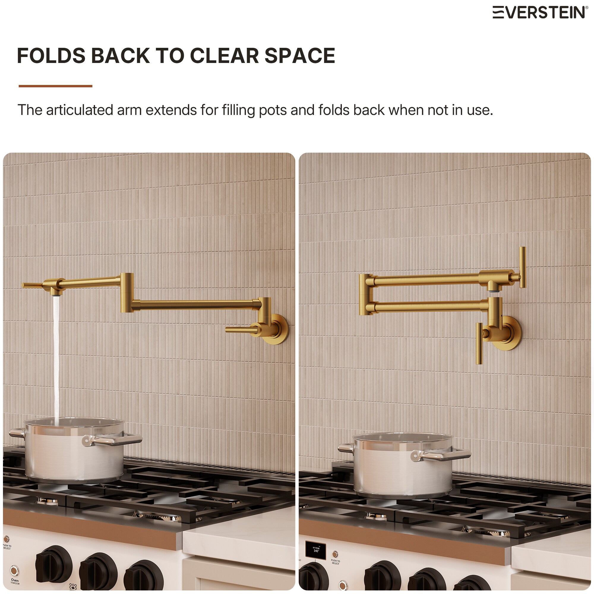 EVERSTEIN SFS-1088-GD Kitchen-Faucets - View #5