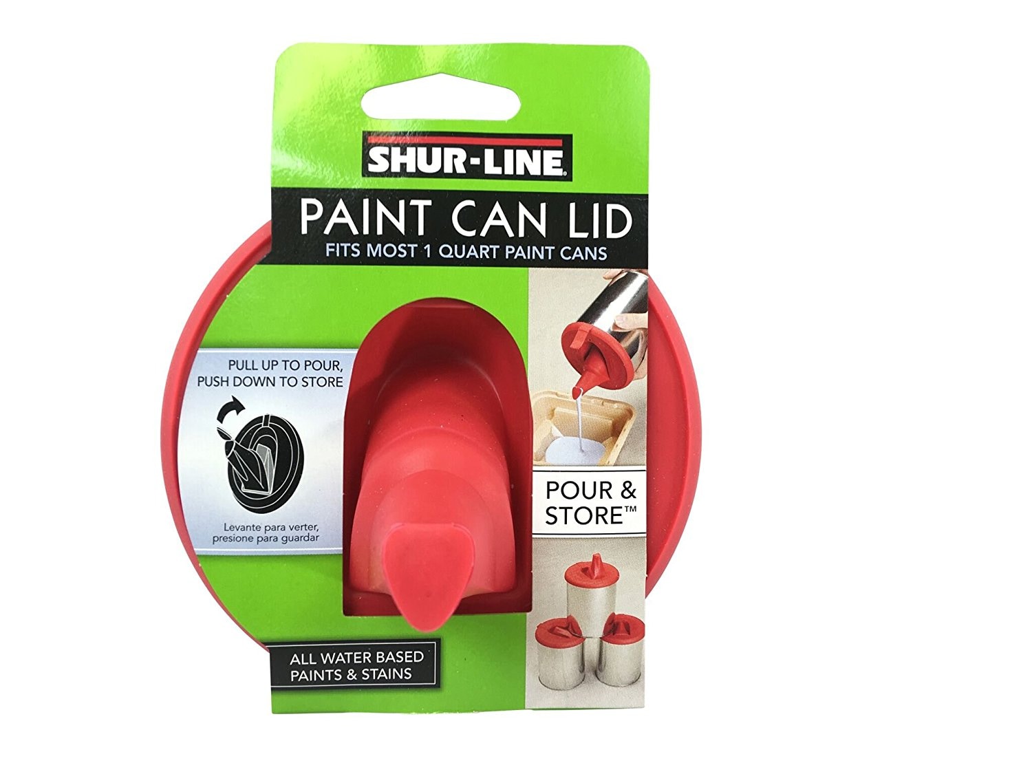 Shur-Line Plastic Paint Pail, 1 qt 2007298