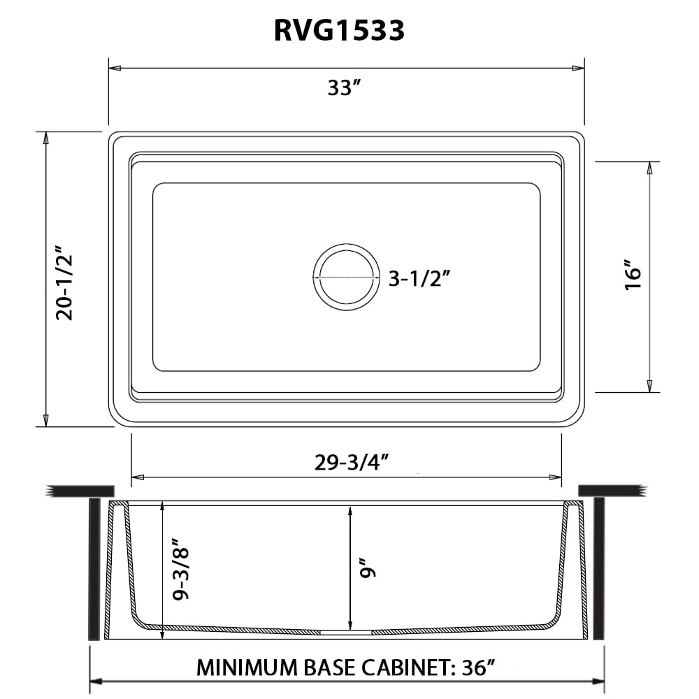 Midnight Black Granite Farmhouse Workstation Sink with Accessories