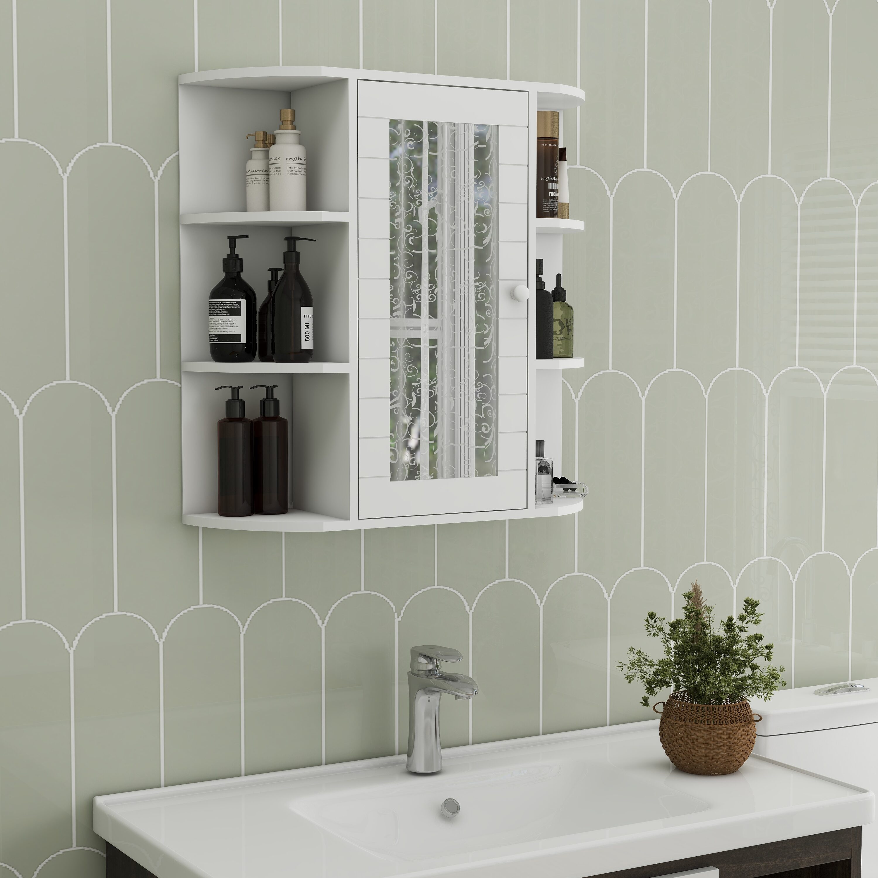 ZAKLOOP XU84090997 Bathroom-Wall-Cabinets - View #2