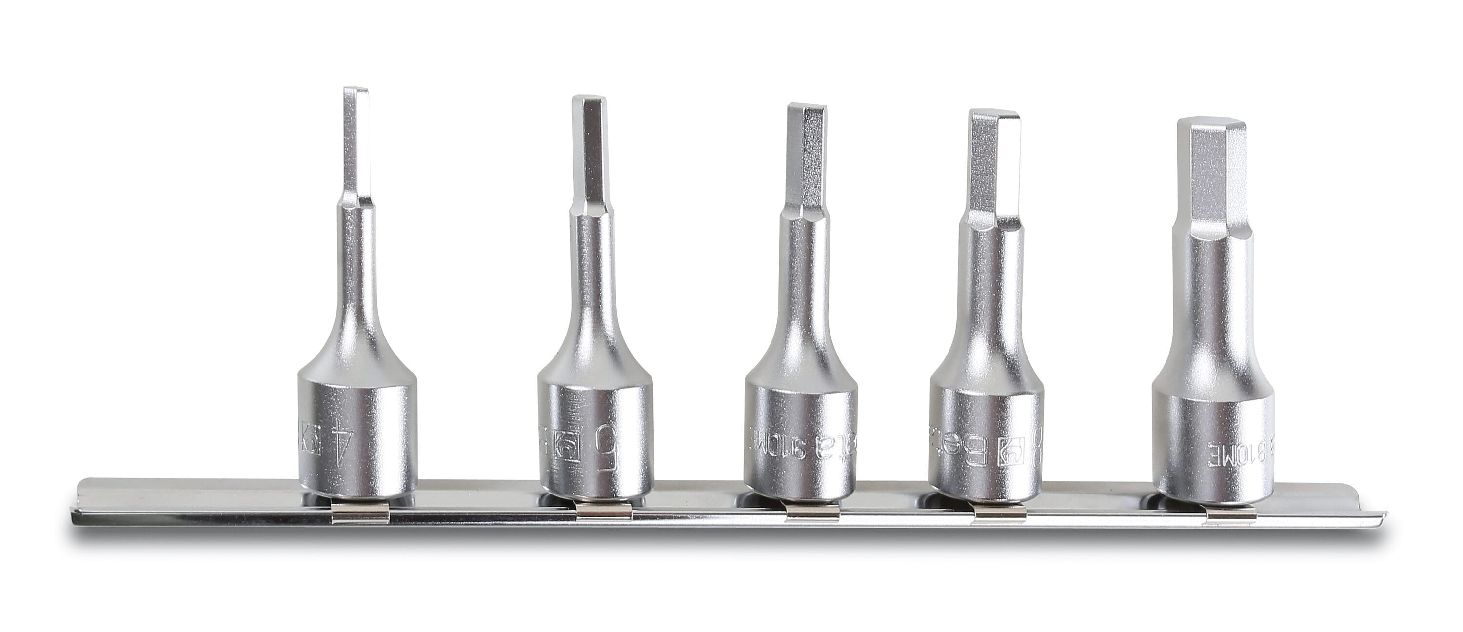 Beta 009100515 3/8-in Drive Metric Intermediate Socket Set 5 -Pieces