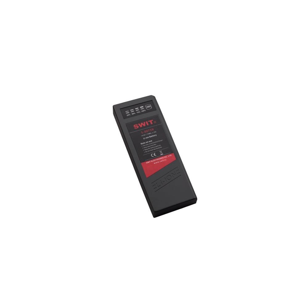 SWIT Electronics TCNCD348891 Swit Electronics America SWIT-S-8073N 73Wh NP-1 Lithium-Ion Battery with Two D-Tap DC Out Sockets